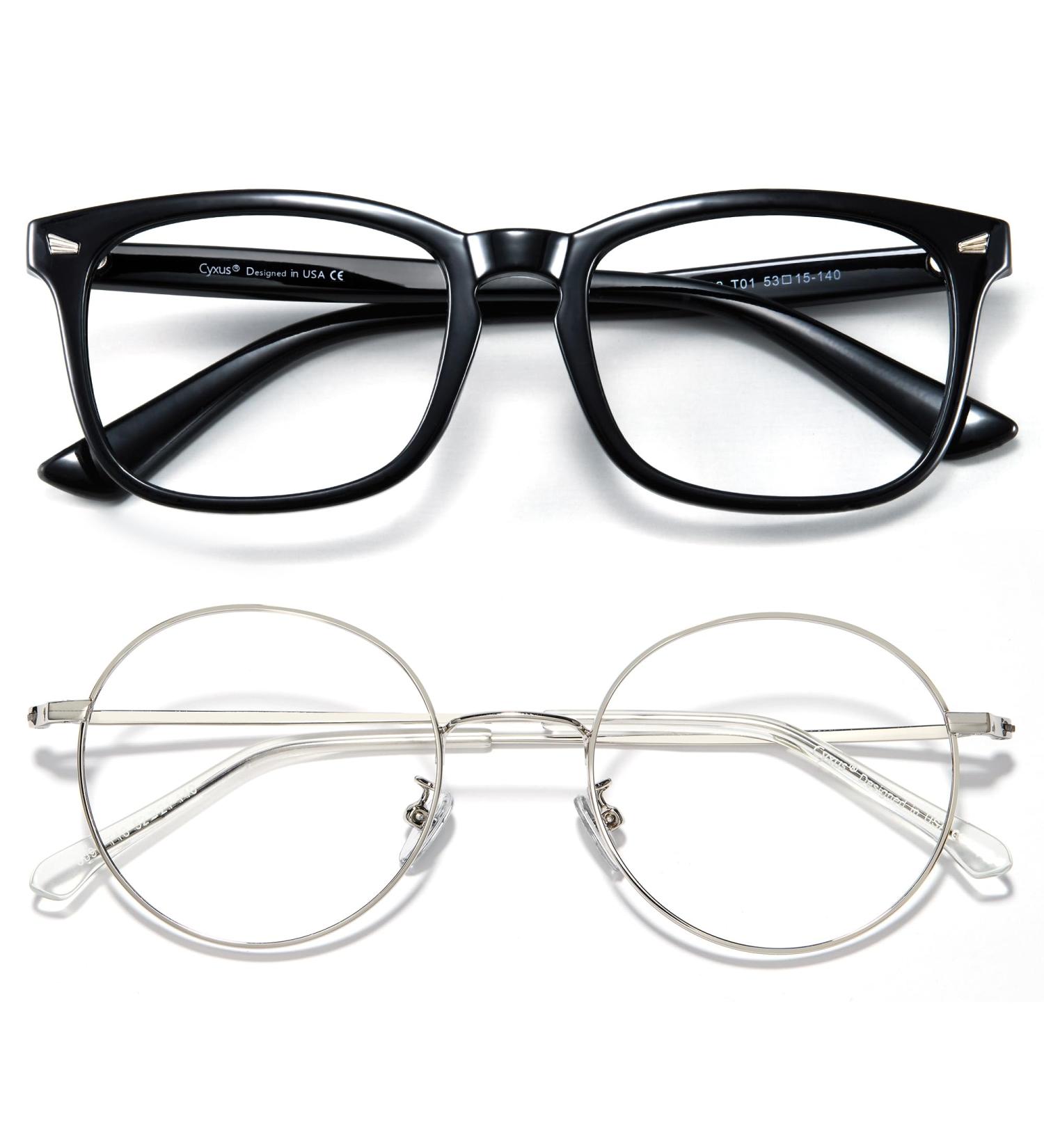 Buy Cyxus Blue Light Filter Glasses for Men & Women | Fashionable Computer & Gaming Safety Glasses - 402B049 - Buy Online on GoSupps.com