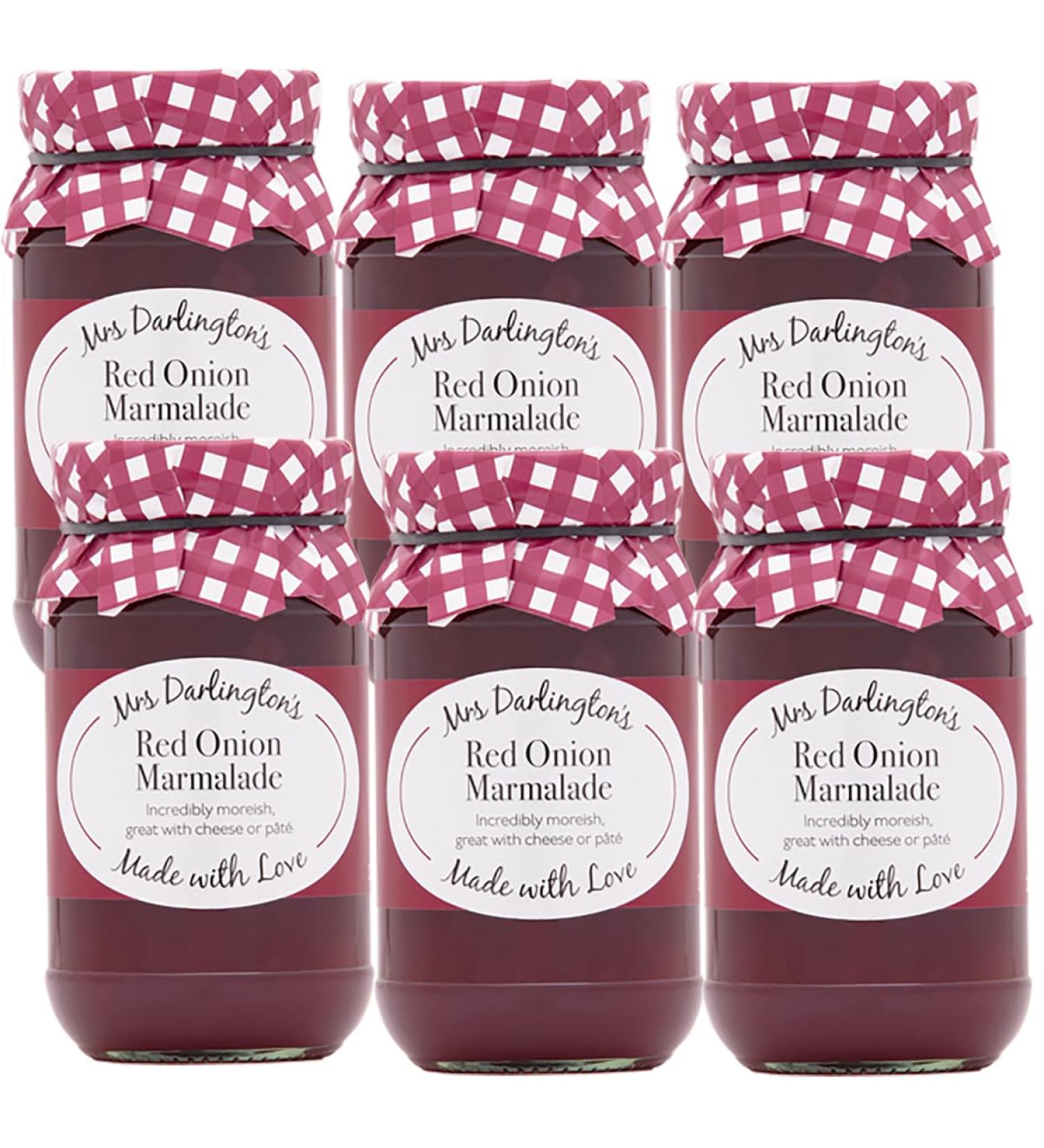 Mrs Darlington's Red Onion Marmalade - 312g - Pack of 6