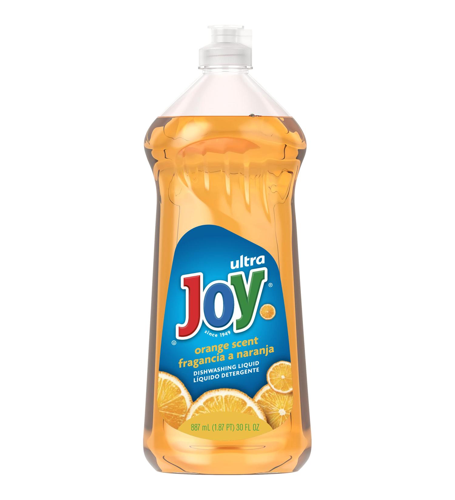 JOY Ultra Dishwashing Liquid - Orange Scent 10 Count 30 Oz Bottles | Eco-Friendly Long-Lasting Clean | International Shipping - Buy Online on GoSupps.com