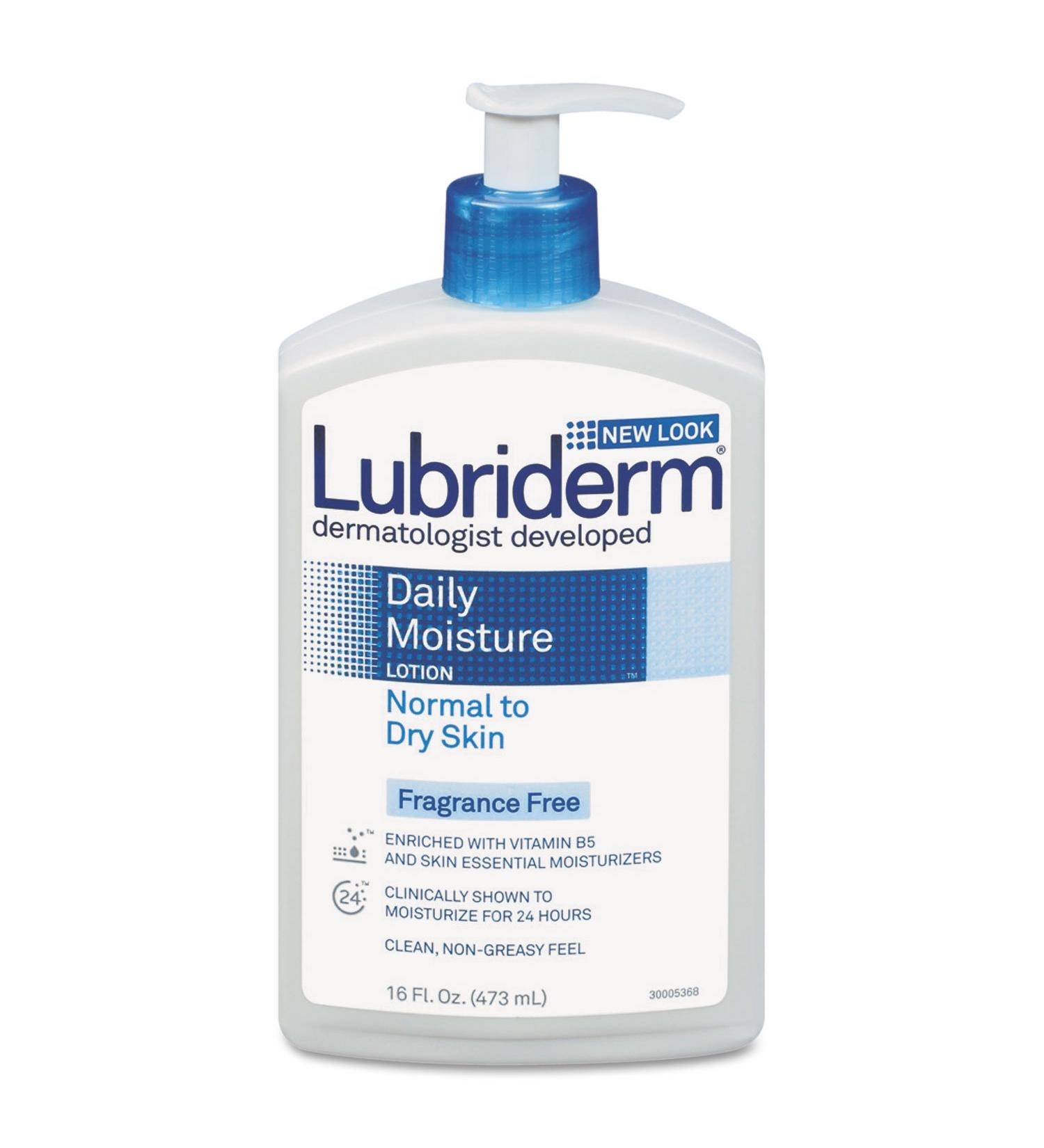 Lubriderm Skin Therapy Hand & Body Lotion 16 Oz Pump - Hydrating Moisturizer for All Skin Types - International Shipping Available - Buy Online on GoSupps.com