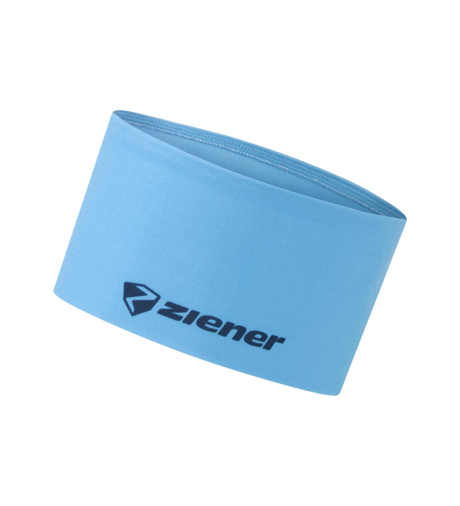 Ziener children's IMMRE headband/Powerstretch breathable morning blue S