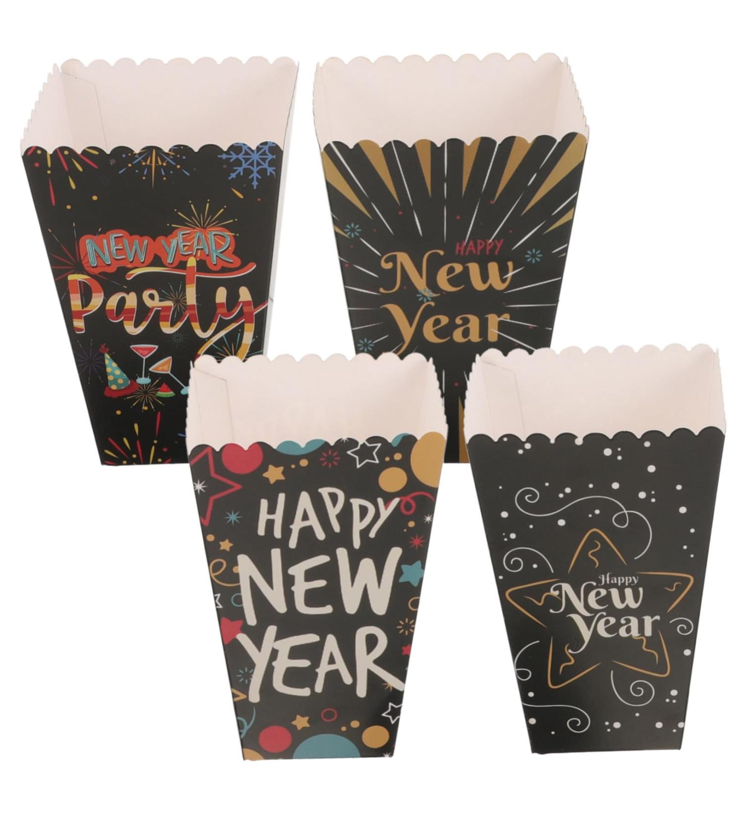COHEALI 4pcs French Fries Popcorn Container Snack Bag Popcorn Buckets Popcorn Cup Movie Night Supplies Snack Holder Party Snack Container Popcorn Bowl Snack Bucket Packing Box Paper Candy - Buy Online on GoSupps.com