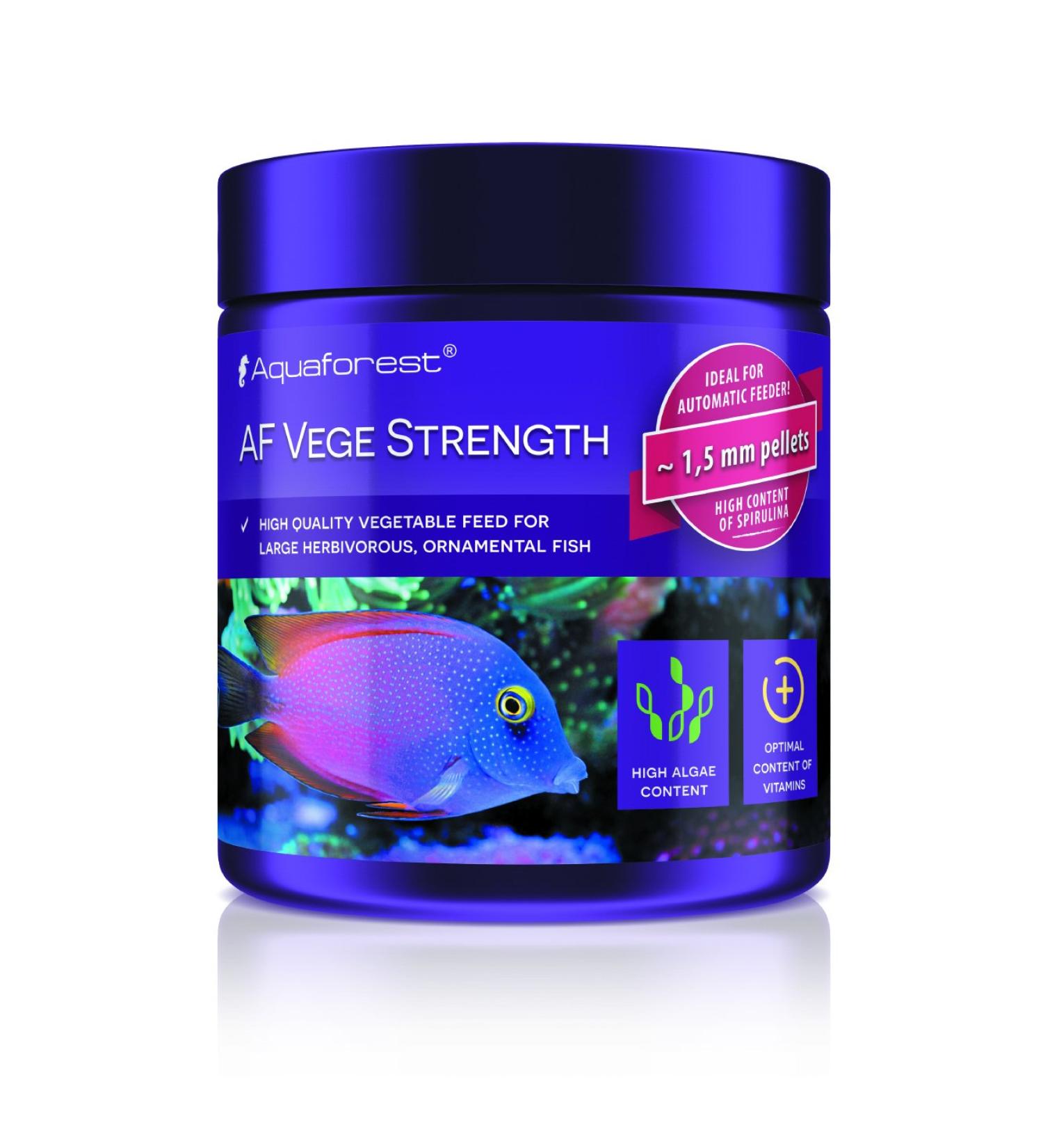 Aquaforest AF Vege Strength 1.5mm Pellets 120g