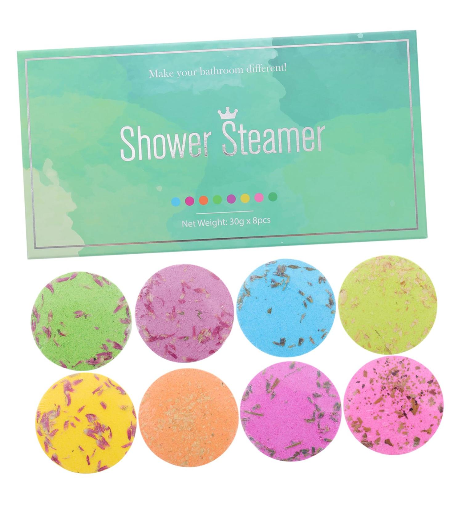 FRCOLOR 8pcs Aromatherapy Shower Tablets | Sea Salt Bath Salt for Mood Relief | Women's Bath Supplies - Buy Online on GoSupps.com