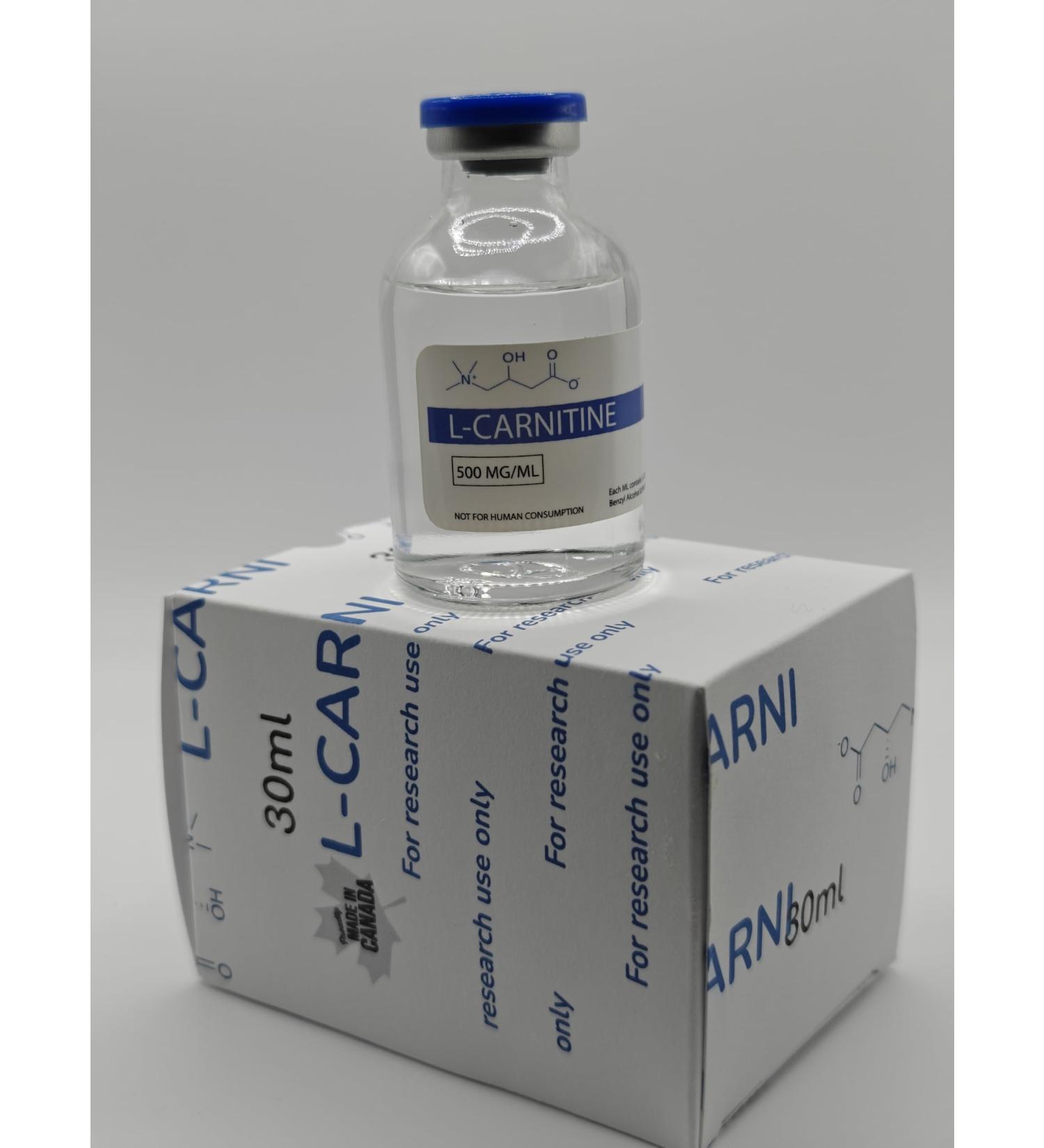 Injectable L-Carnitine 500mg/ml (5ml) - Buy Online on GoSupps.com