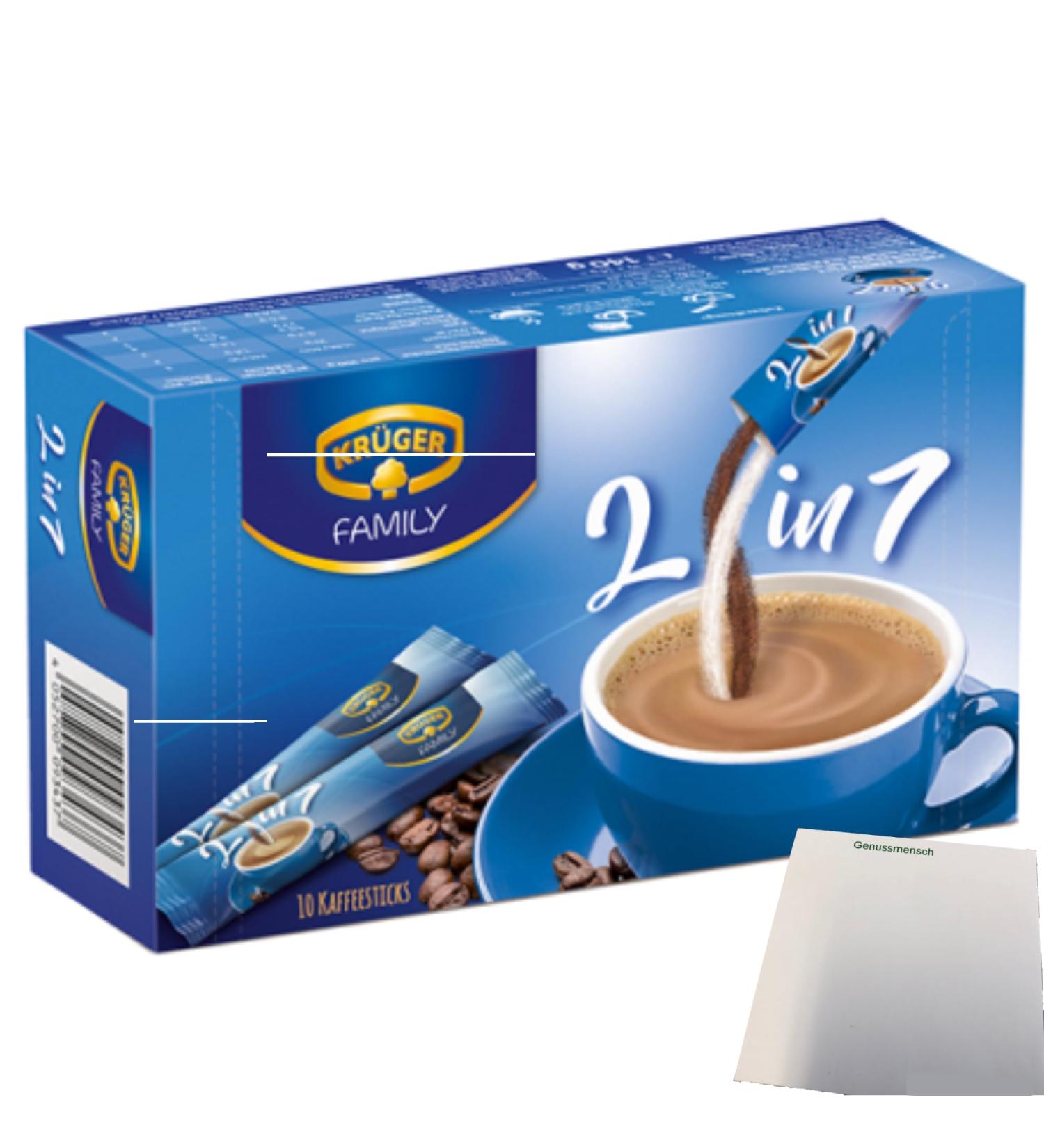 usy Lot de b tonnets caf Kr ger Family 2 en 1 (paquet de 140 g) + bloc usy - Buy Online on GoSupps.com