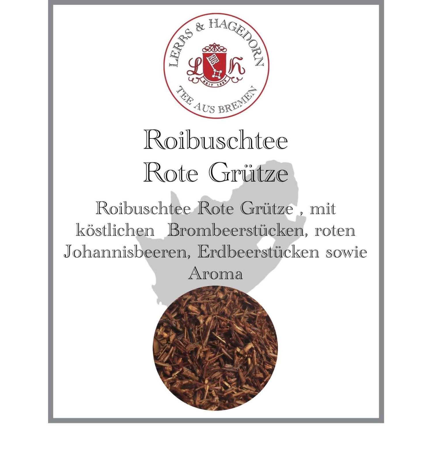  Lerbs & Hagedorn Roibuschtee Red Tea 1.5 kg - Buy Online on GoSupps.com