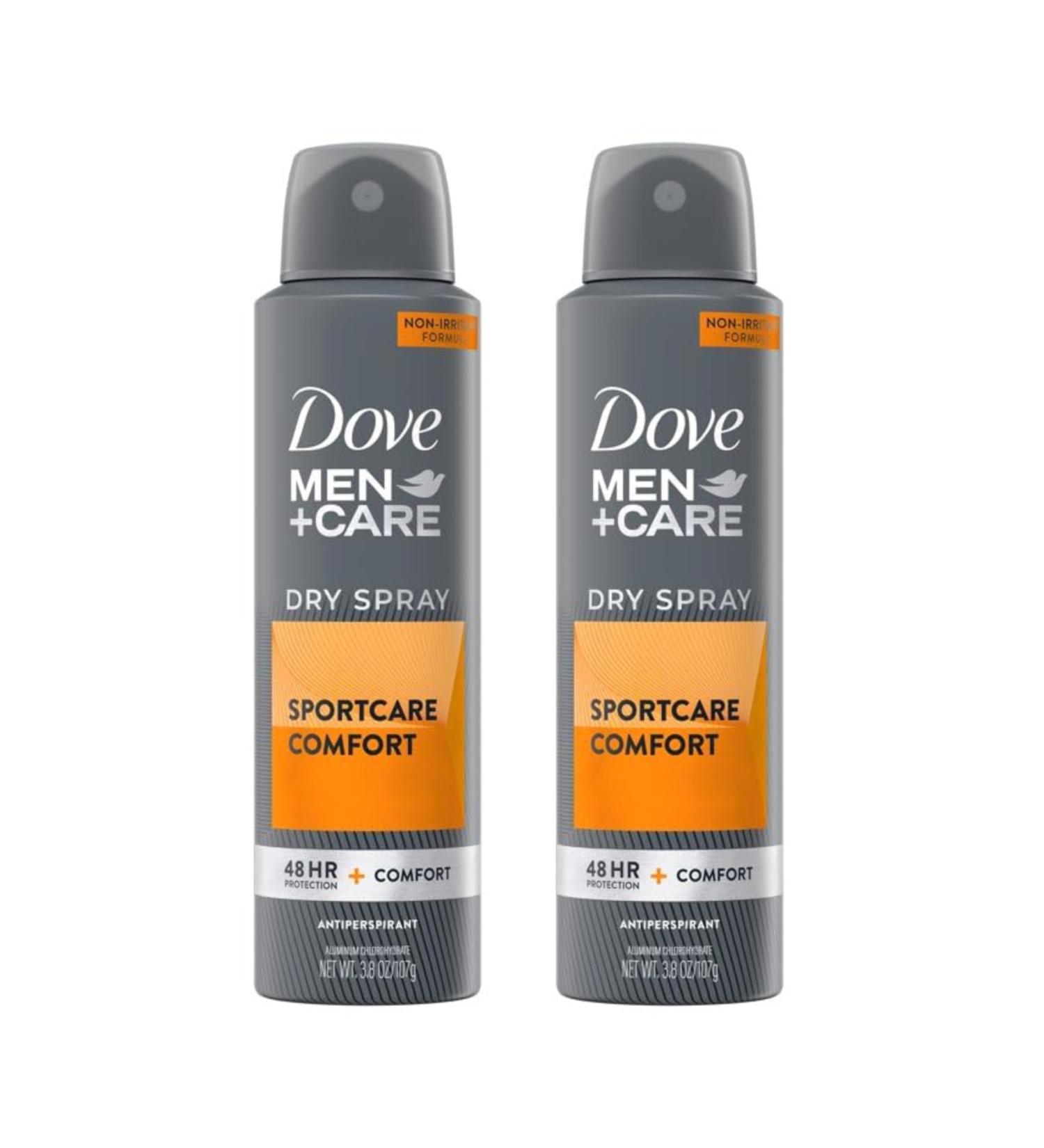 Dove Men Care Dry Spray Sportcare Comfort 3.8 oz. - Buy Online on GoSupps.com