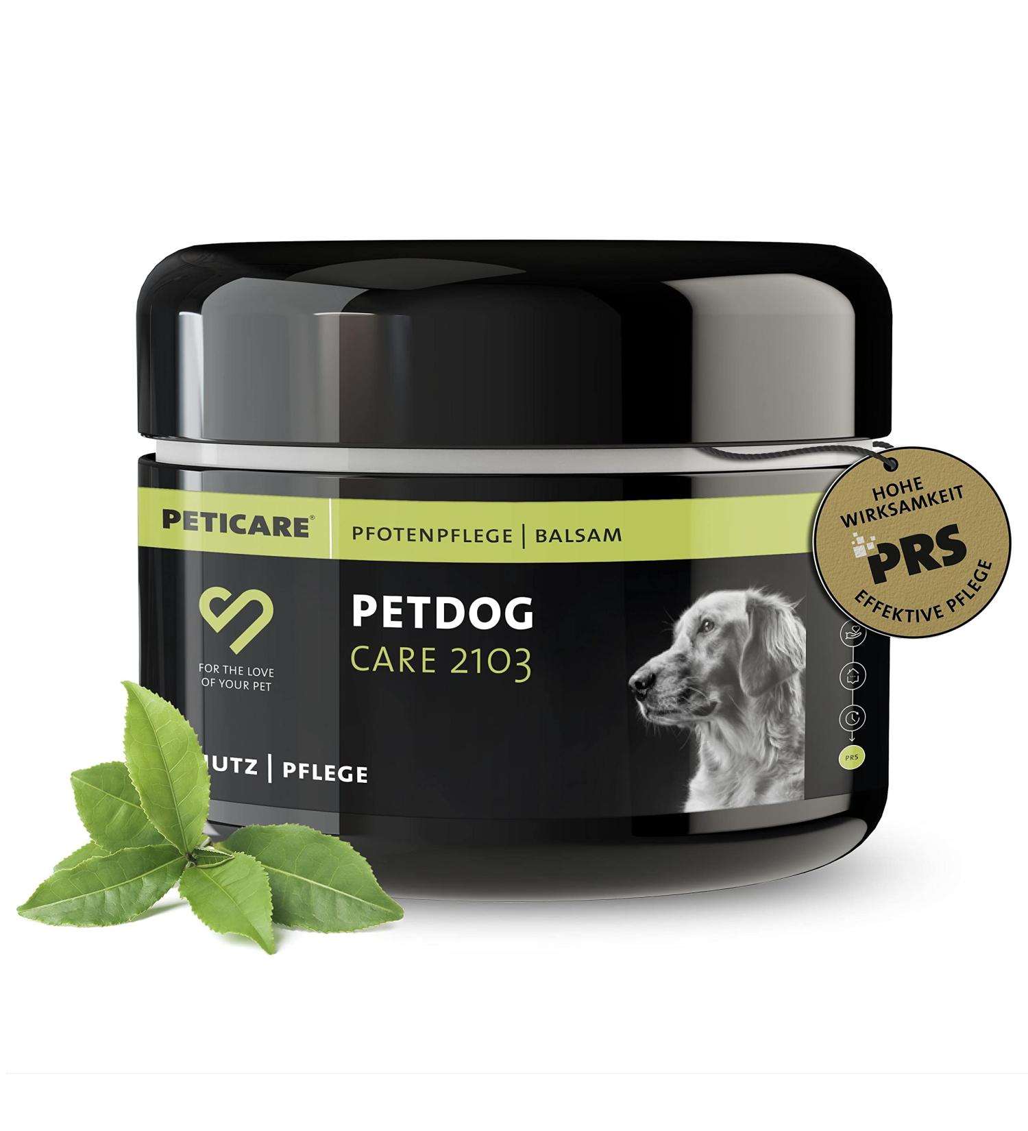 Peticare Dog Paw Balm - Protective Care in Case of Inflammation Protects Chapped or Fragile Pads Prevents Hardening Protection Against Salt in Winter Cream Ointment - petDog Care 2103 - Buy Online on GoSupps.com