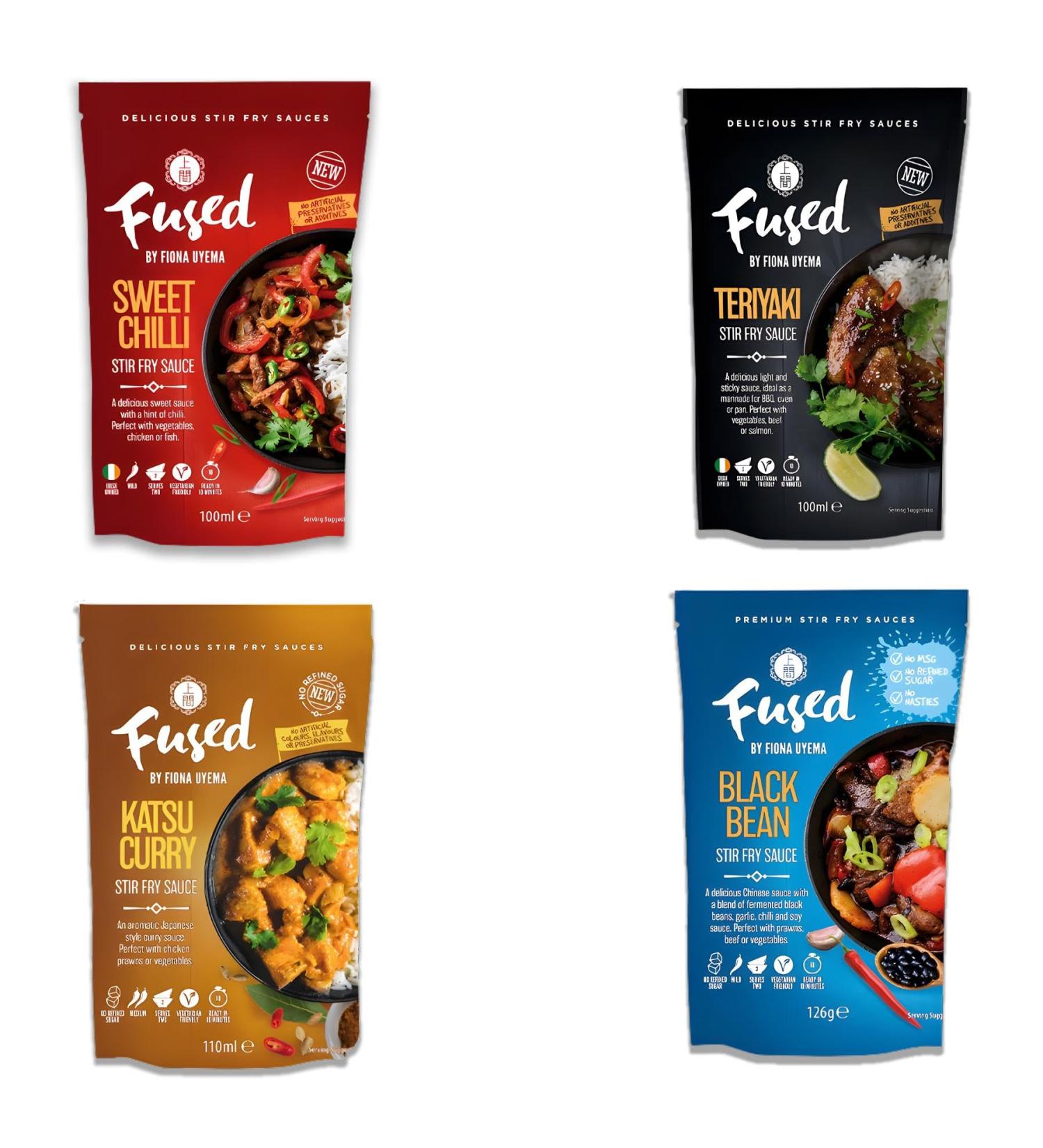 Fused Pouch Sauce Pick N Mix - Choose From 3+ Flavours | Black Bean Katsu Curry Sweet Chilli Teriyaki | Sauce Gift Set for Sauce Lovers - Pack of 3 - Buy Online on GoSupps.com