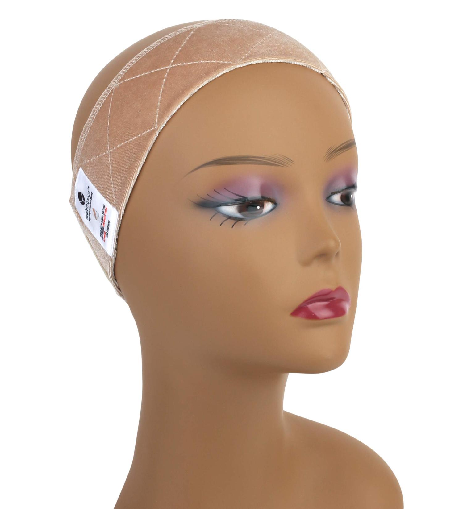 MainBasics Adjustable Velvet Wig Grip Band - Beige - Buy Online on GoSupps.com