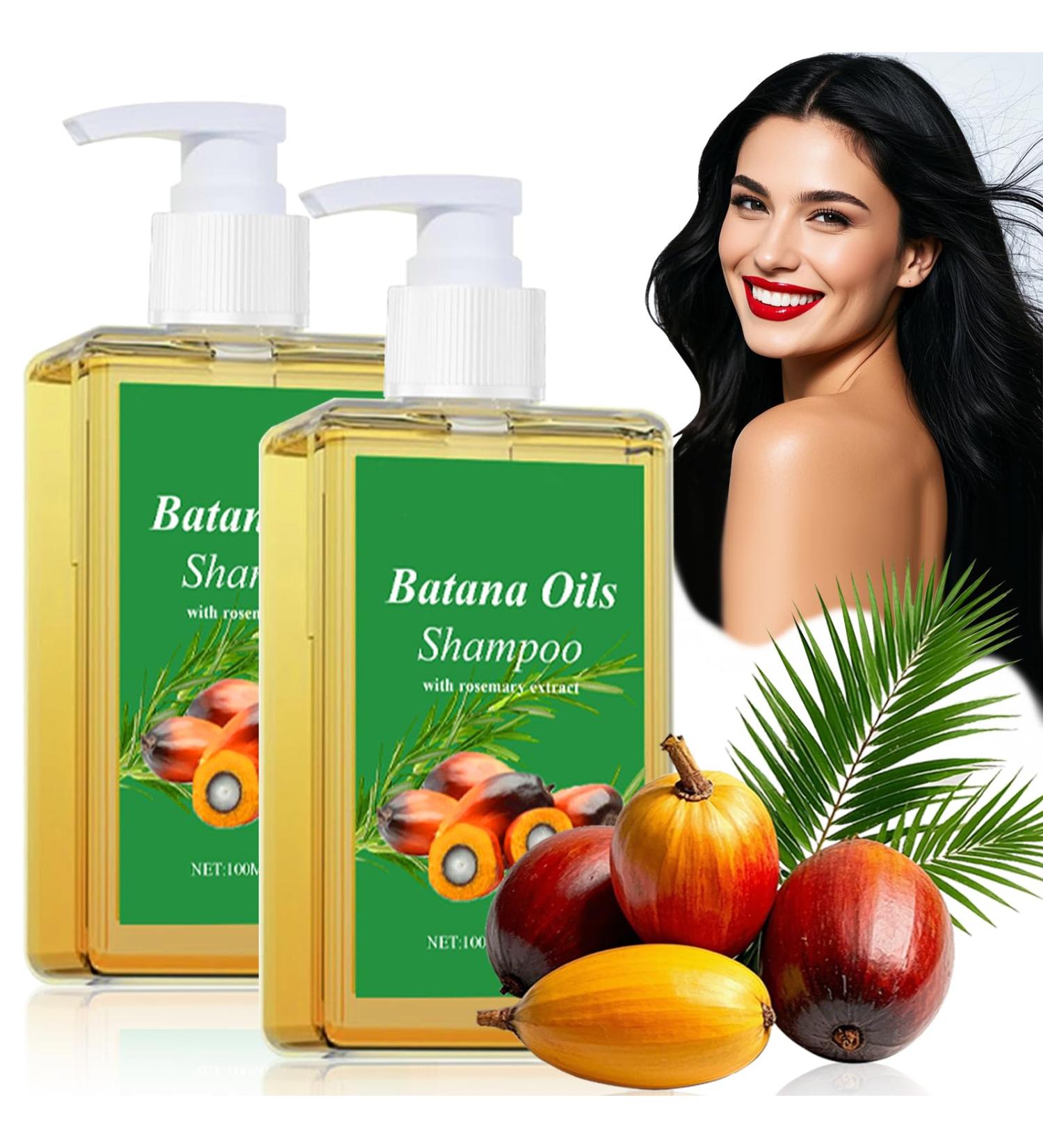  VNAKER Batana Oil Shampoo Batana Oil Shampoo 100 ml Nourishes Hair Smoothly Smooths Hair (2 Pieces) - Buy Online on GoSupps.com
