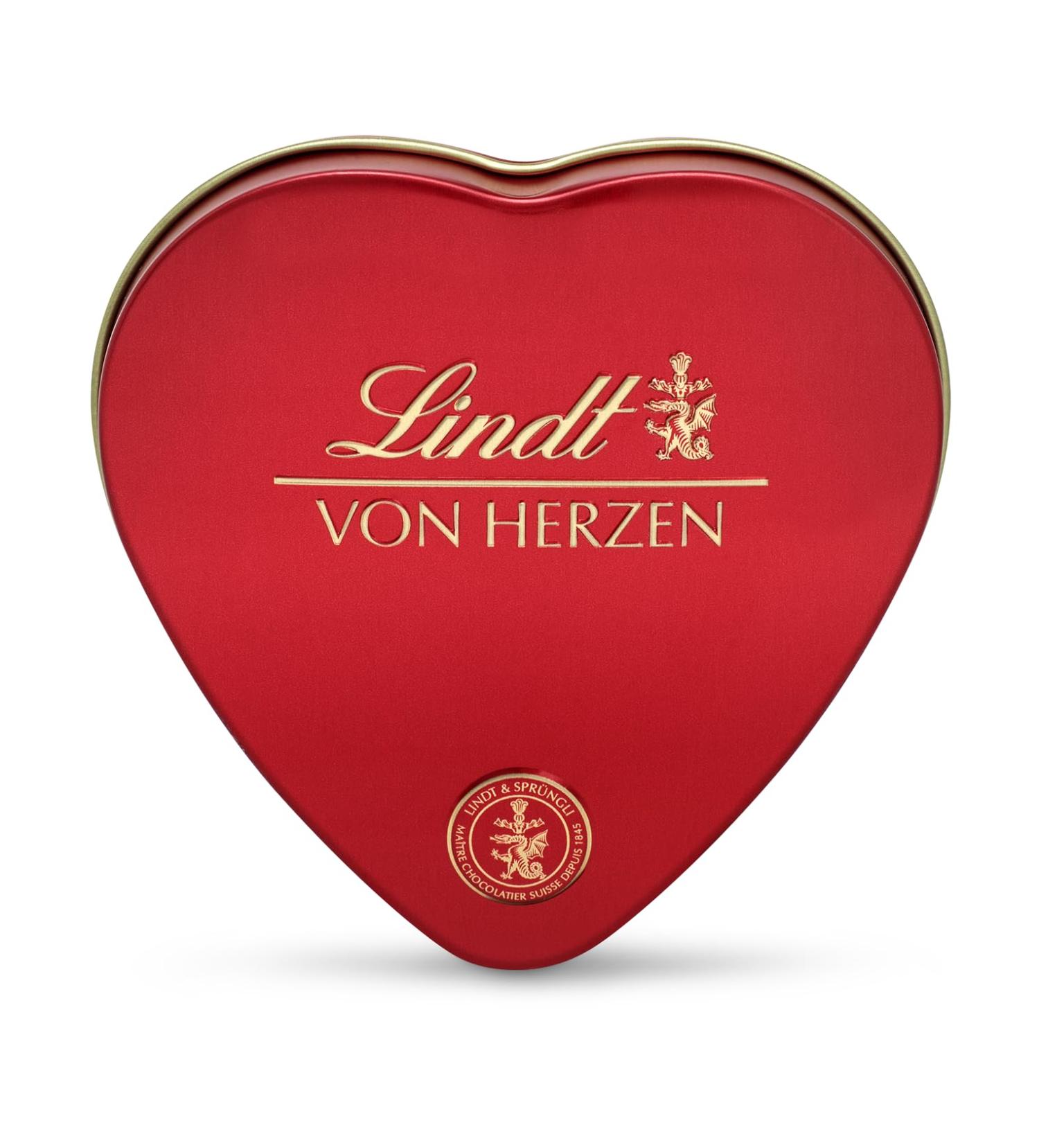 Lindt Chocolate Heart | 30g Pralin s Gift Set | Marc de Champagne Orange Marzipan & More | Perfect Chocolate Gift for Any Occasion - Buy Online on GoSupps.com