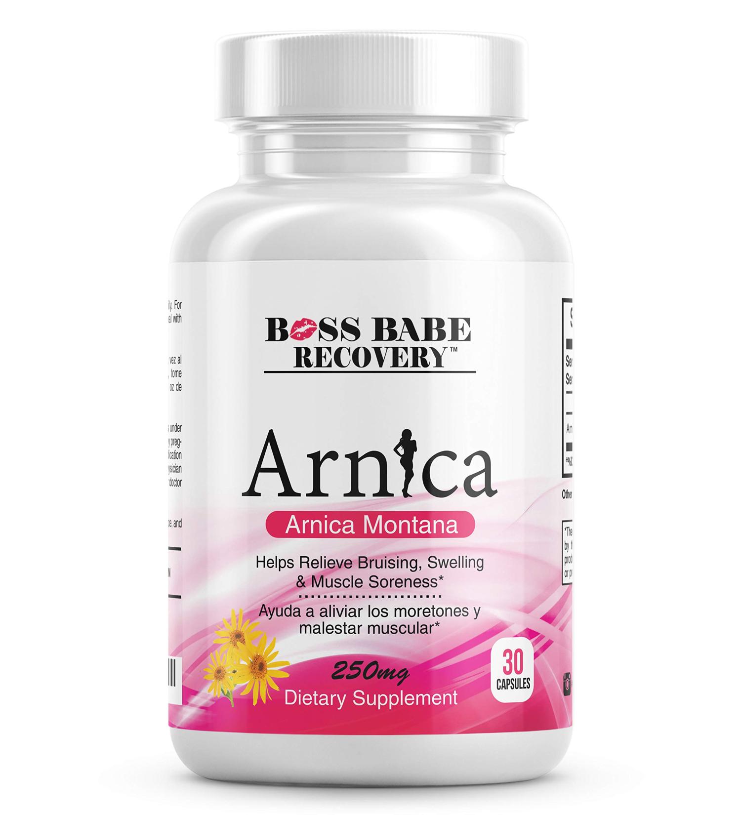 Buy Arnica Montana Capsules (30 Count) - Natural Pain Relief Supplements for International Shipping - Buy Online on GoSupps.com