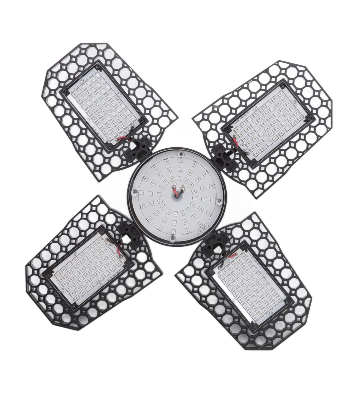 150W LED Grow Light for Indoor Plants | Foldable E27 Growth Lamp with Red & Blue Spectrum | Hydroponic & Greenhouse Use (85-265V - Buy Online on GoSupps.com