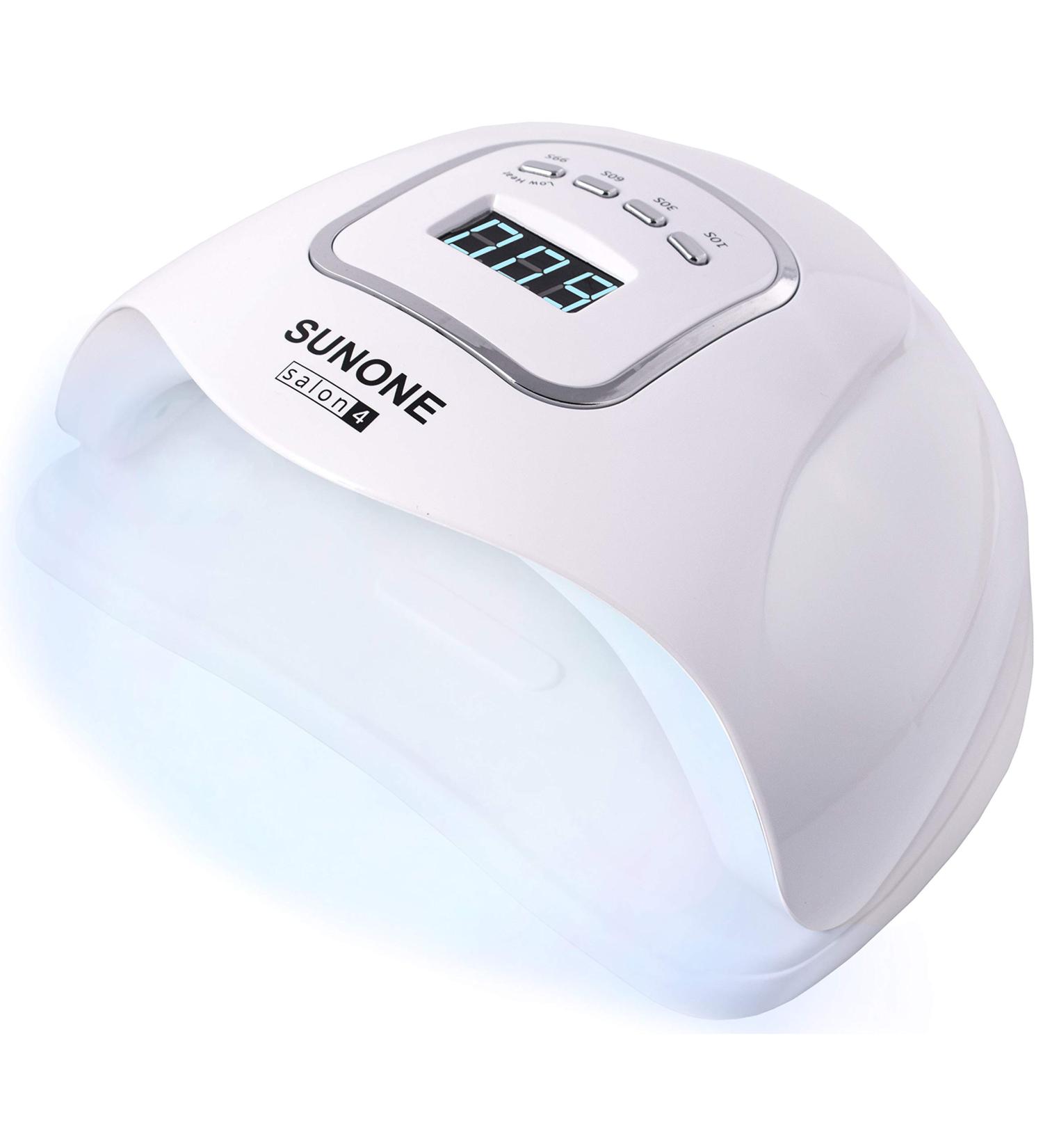 Sunone Salon 4 UV LED Lamp 90W Hybrid Gels 15248 White