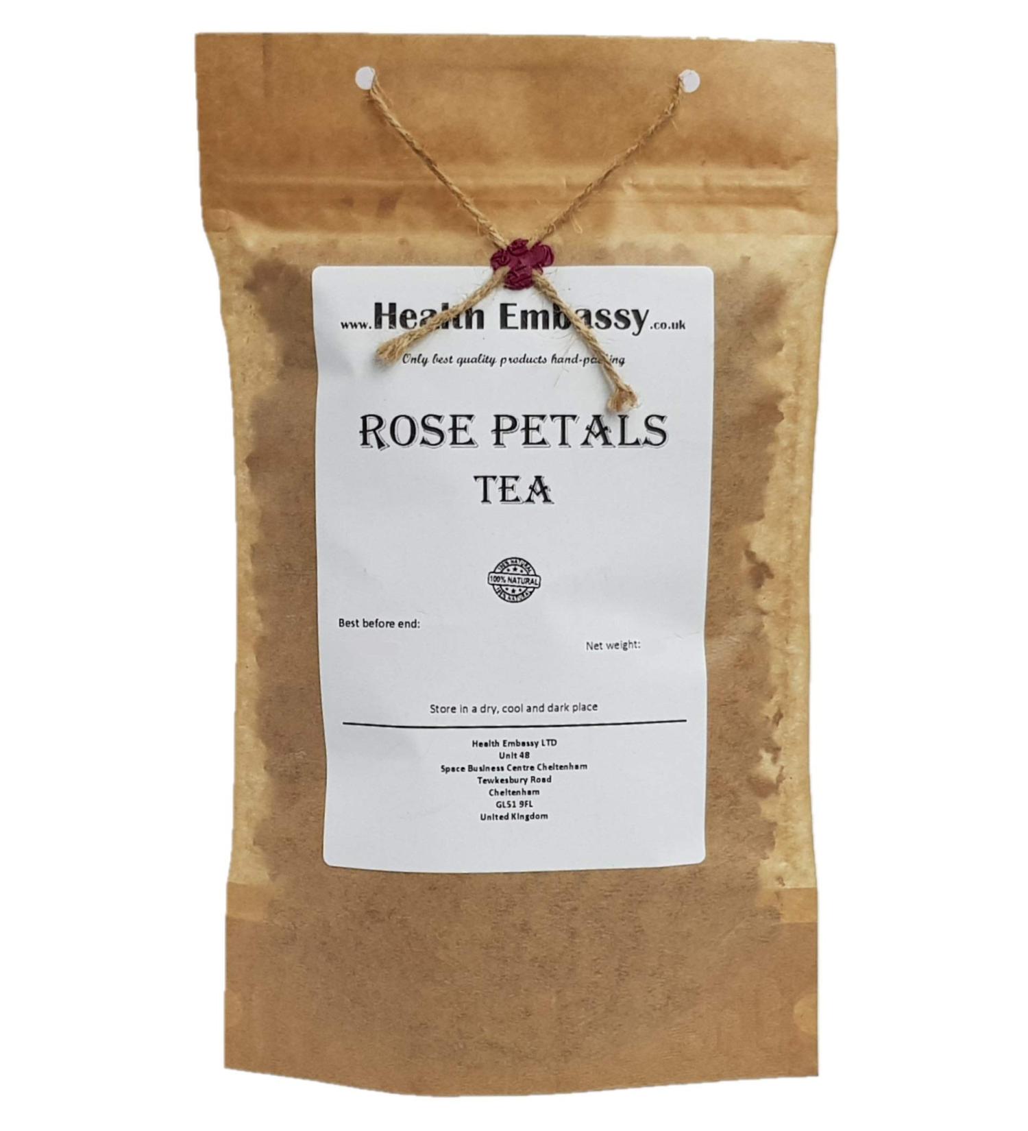  HEALTH EMBASSY Health Embassy Rose Petals/Rose Dried Petals 50g - Buy Online on GoSupps.com
