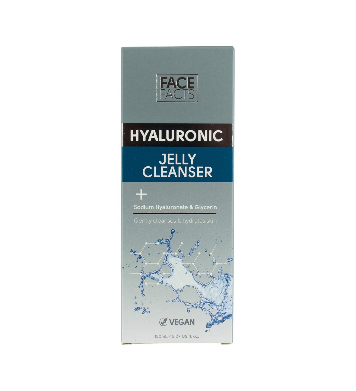 Face Facts Hyaluronic Acid Jelly Cleanser | Cleanses + Hydrates | 150ml