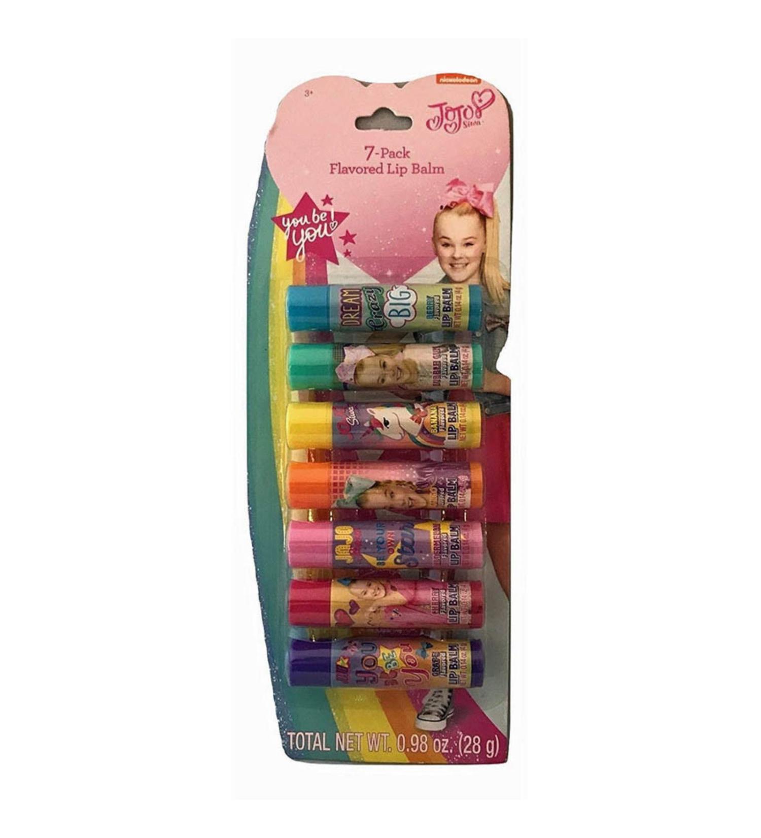 JoJo Siwa 7-Pack Flavored Lip Balm
