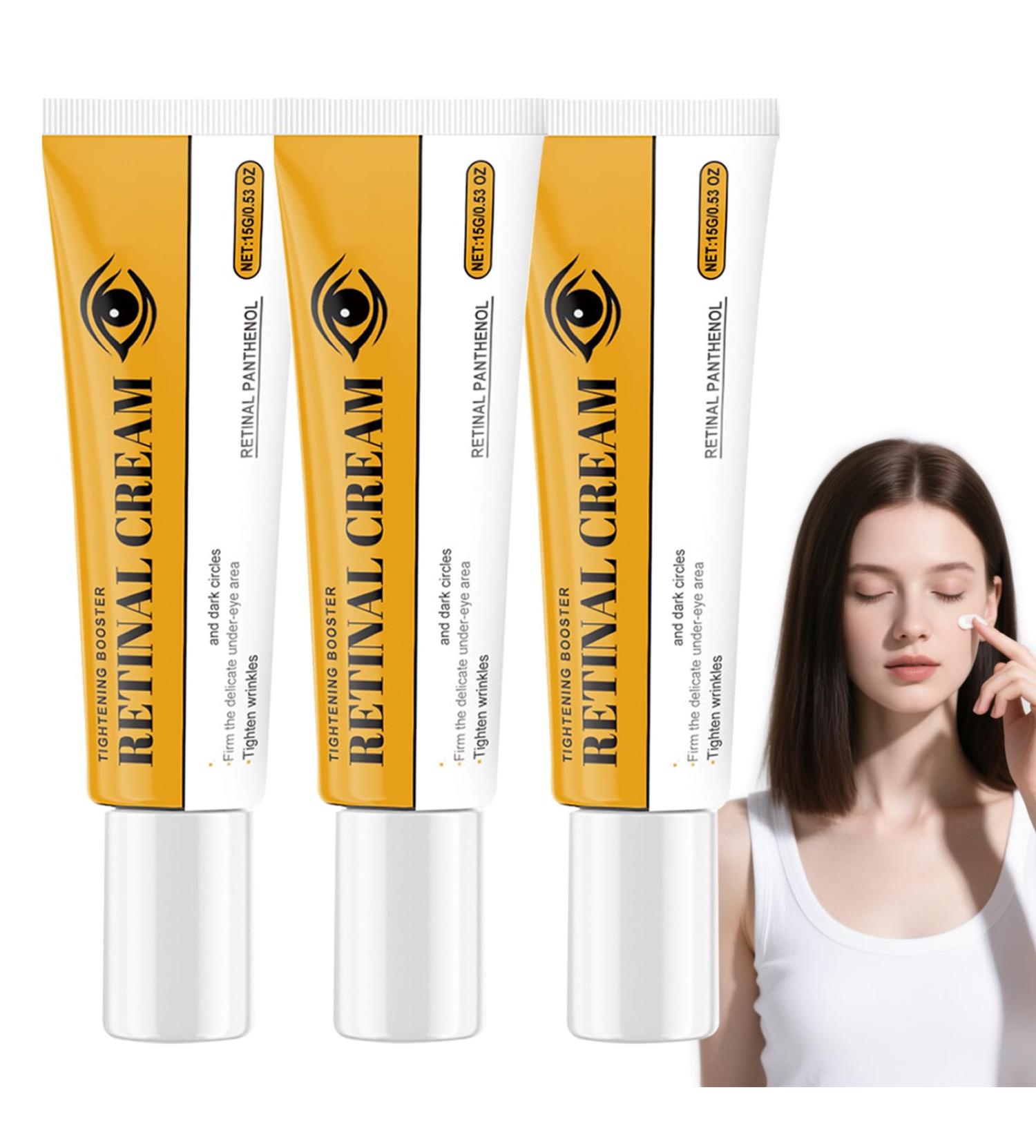  WRANBAO Retinal Shot Firming Booster Retinol Skin Booster Serum Advanced Eye Repair Cream Reduces Dark Circles & Pouches Fine Lines Suitable For All Skin Types (3pcs) - Buy Online on GoSupps.com