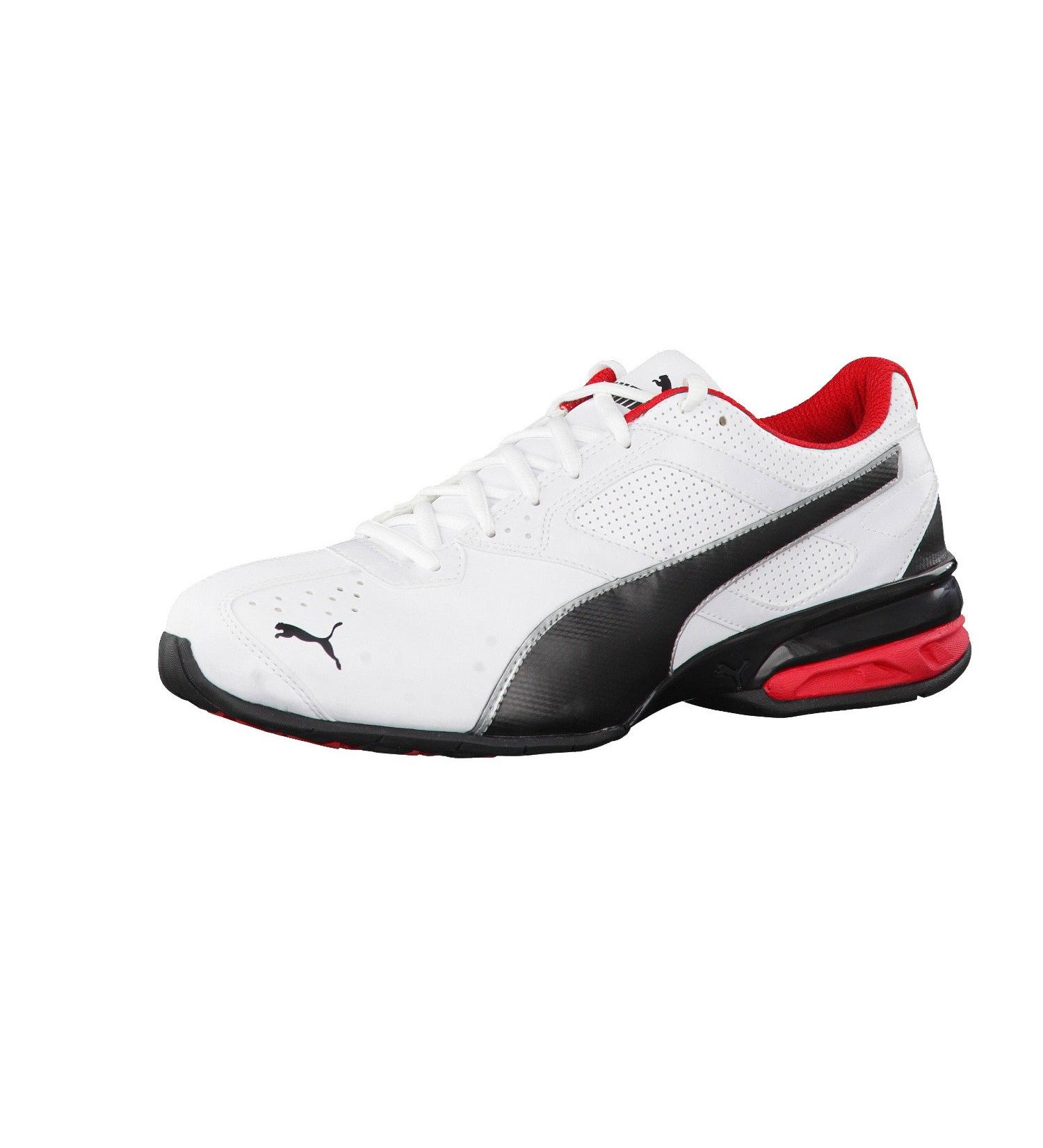 PUMA Men's Tazon 6 FM Running Shoes EU 43 | White Black & Silver | International Shipping Available - Buy Online on GoSupps.com