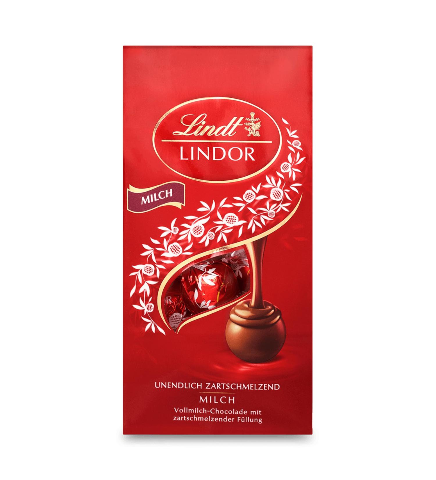 Buy Lindt Lindor Milk Chocolate Balls | 137g Bag | Perfect Praline Gift | 10 Indulgent Melting Fillings - Buy Online on GoSupps.com