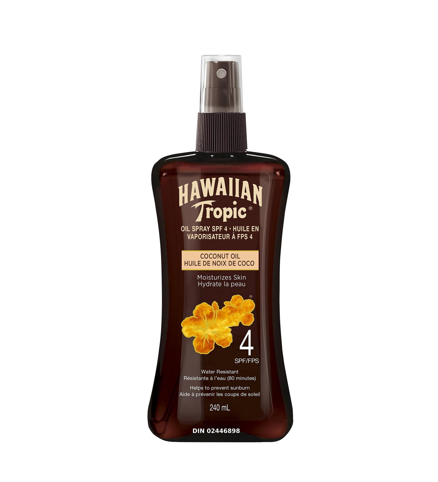 Hawaiian Tropic Moisturizing Dark Tanning Oil Mist SPF 4 240ml - Buy Online on GoSupps.com