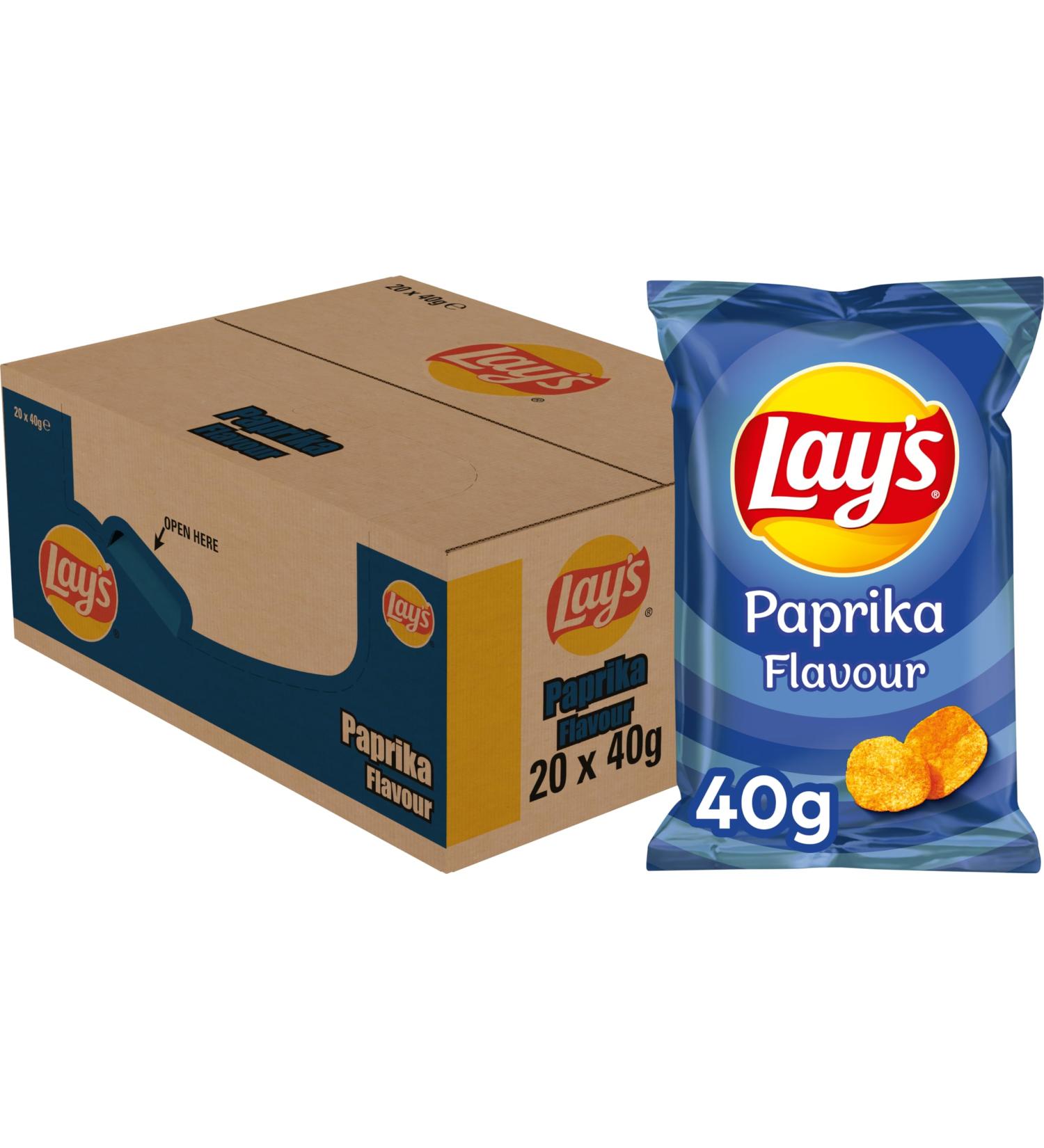  Lay's Lay's Paprika 20 x 40g - Buy Online on GoSupps.com