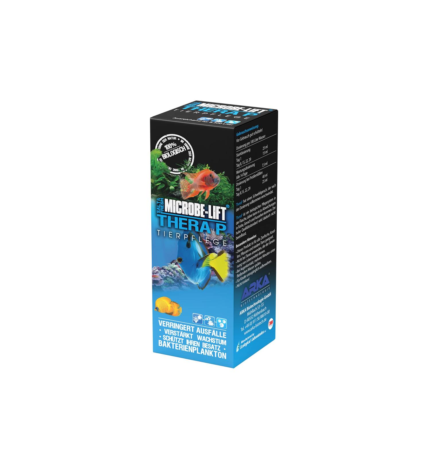 Microbe-Lift Therapy for Healthy Fish | 100% Organic | Reduces Diseases & Increases Growth | Sea & Freshwater Aquarium | 473ml (16oz) - Buy Online on GoSupps.com