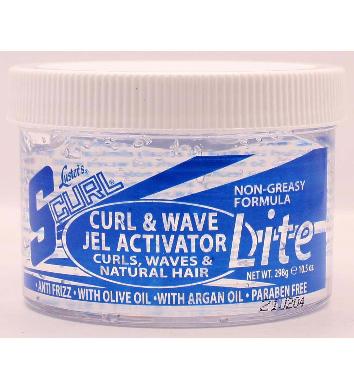 LUSTER'S S-CURL LITE WAVE JEL ACTIVATOR JAR 10.5 Oz by Lusters