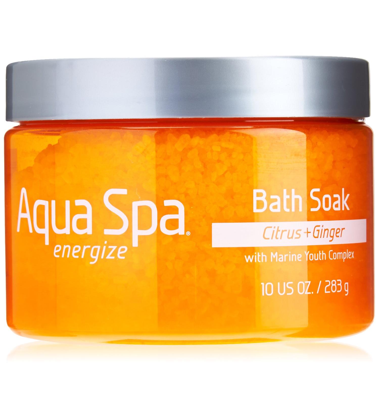 Aqua Spa Energize Bath Soak 10oz - Revitalize and Recharge Your Body - Buy Online on GoSupps.com
