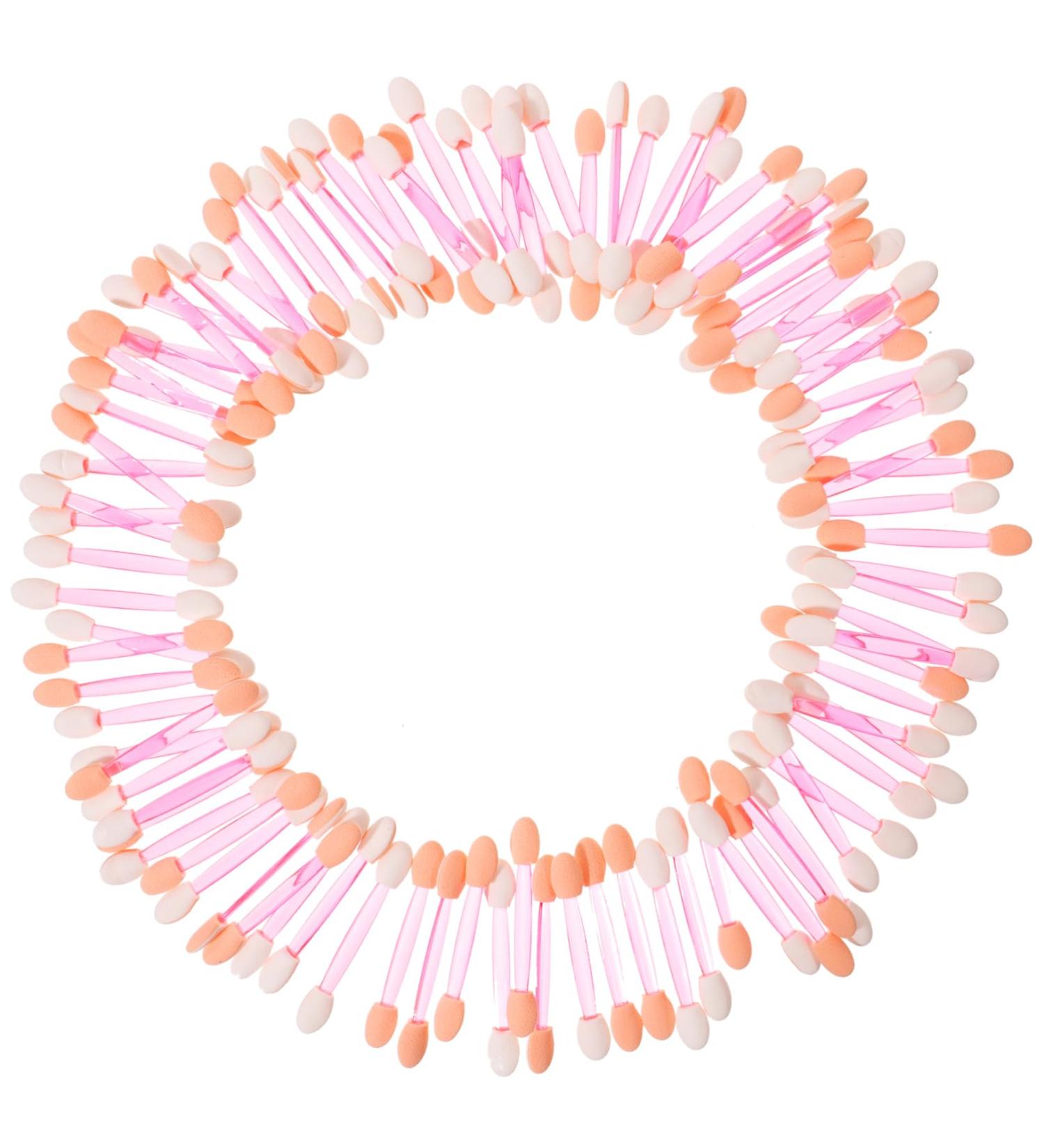 Baluue 100pcs Eye Shadow Stick Cosmetic Eyeshadow Eyeshadow Sticks Mini Comestic Emulsion Pink 6.20X0.50X0.50CM Pink - Buy Online on GoSupps.com