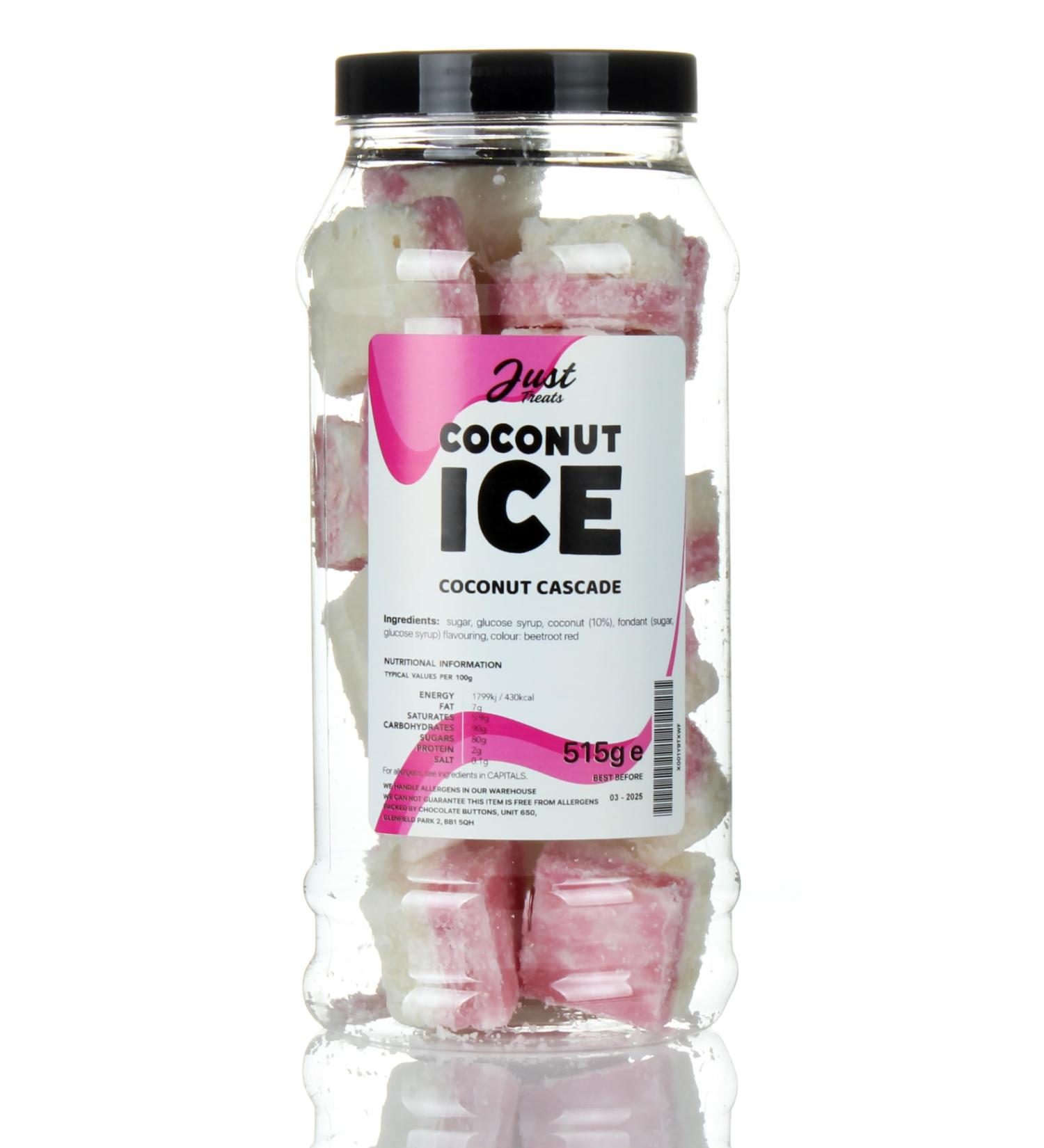 Just Treats Coconut Ice Gift Jar - Buy Online on GoSupps.com