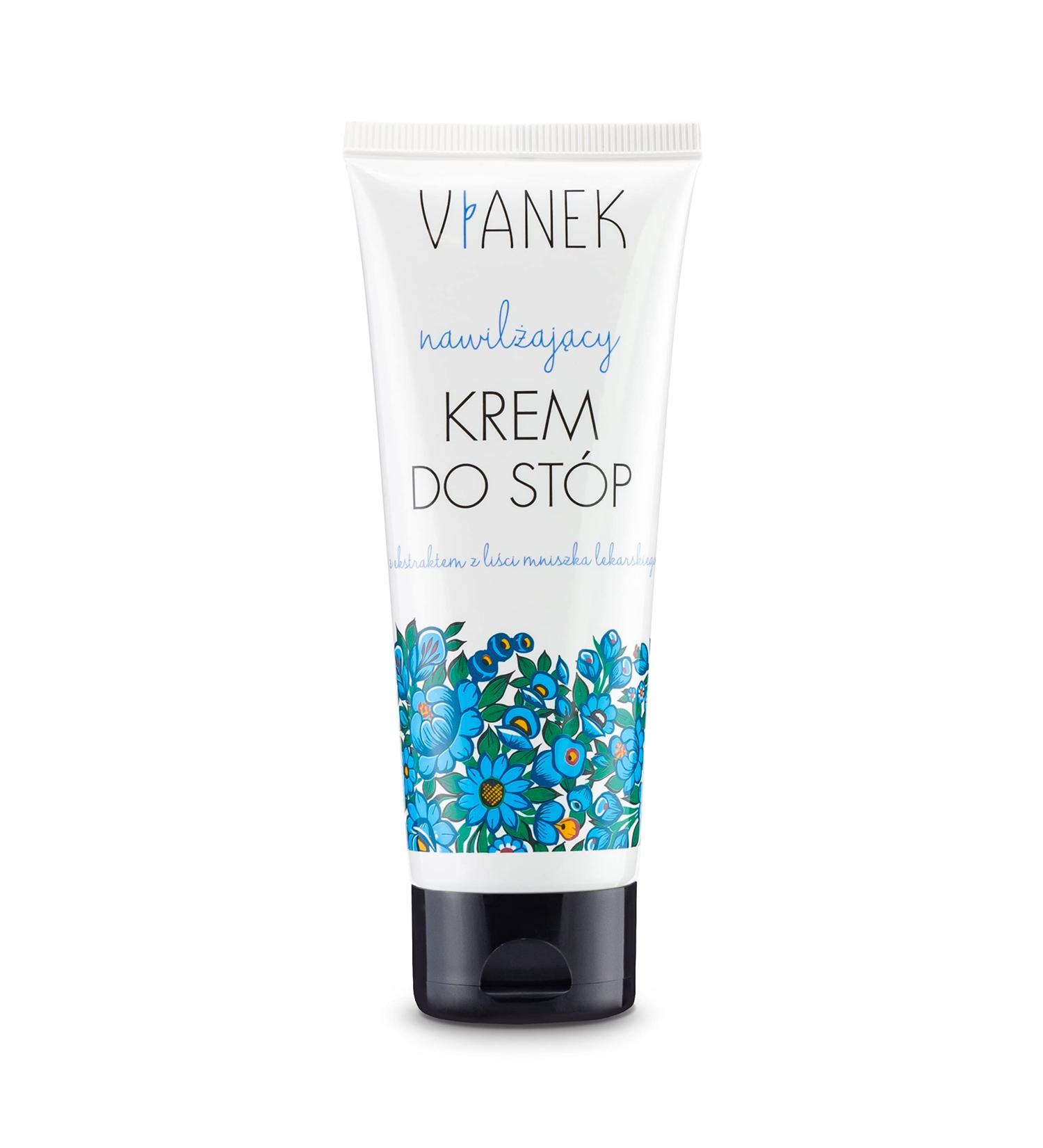 VIANEK Moisturising Foot Cream 75ml | Vegan Natural Cosmetics for Men & Women | Hydrating & Nourishing - Buy Online on GoSupps.com