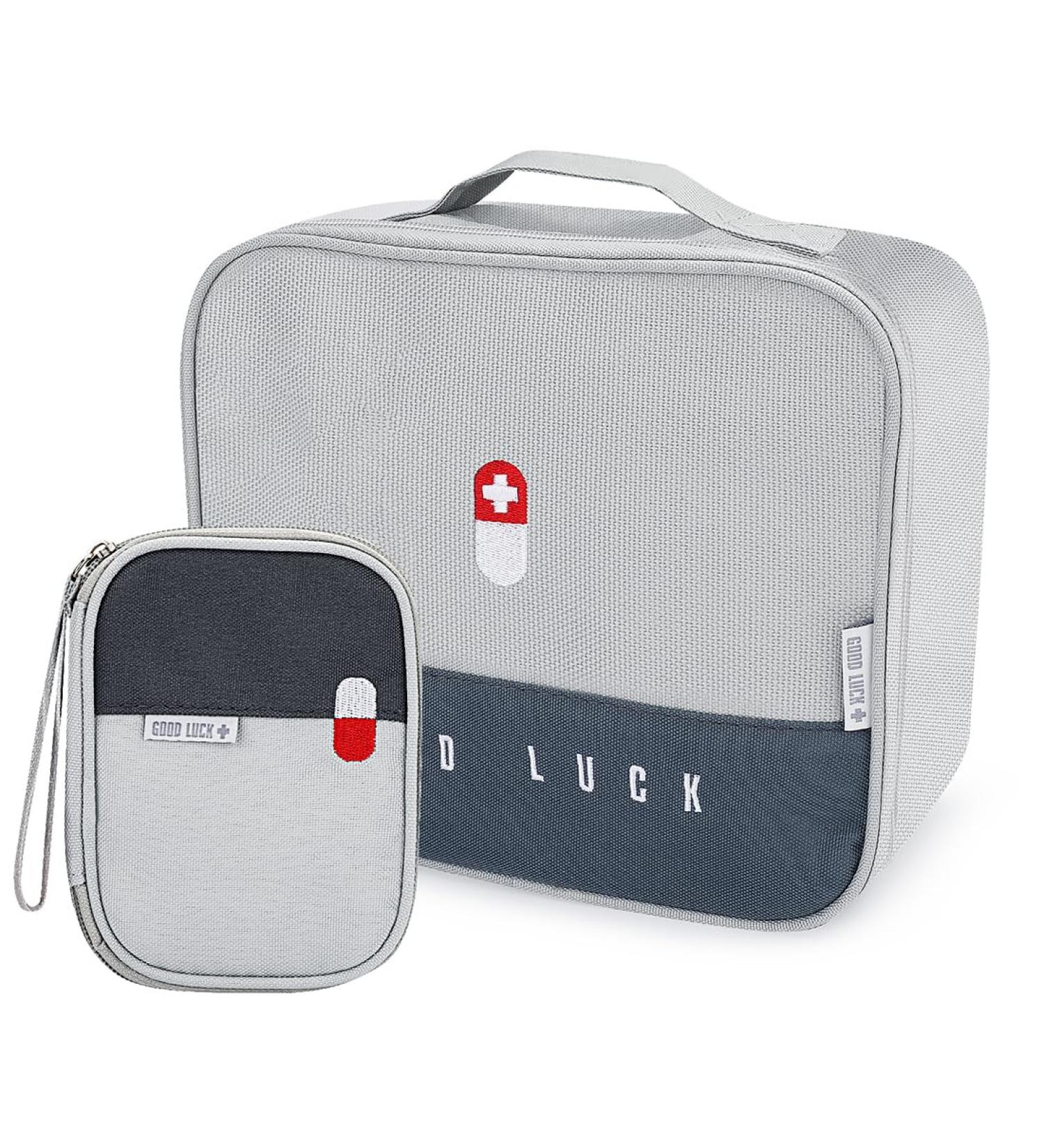 Bbjinronjy Travel Pharmacy Pocket: Portable Medication Bag Set for Travel Camping & Hiking - Perfect for All Ages - Buy Online on GoSupps.com