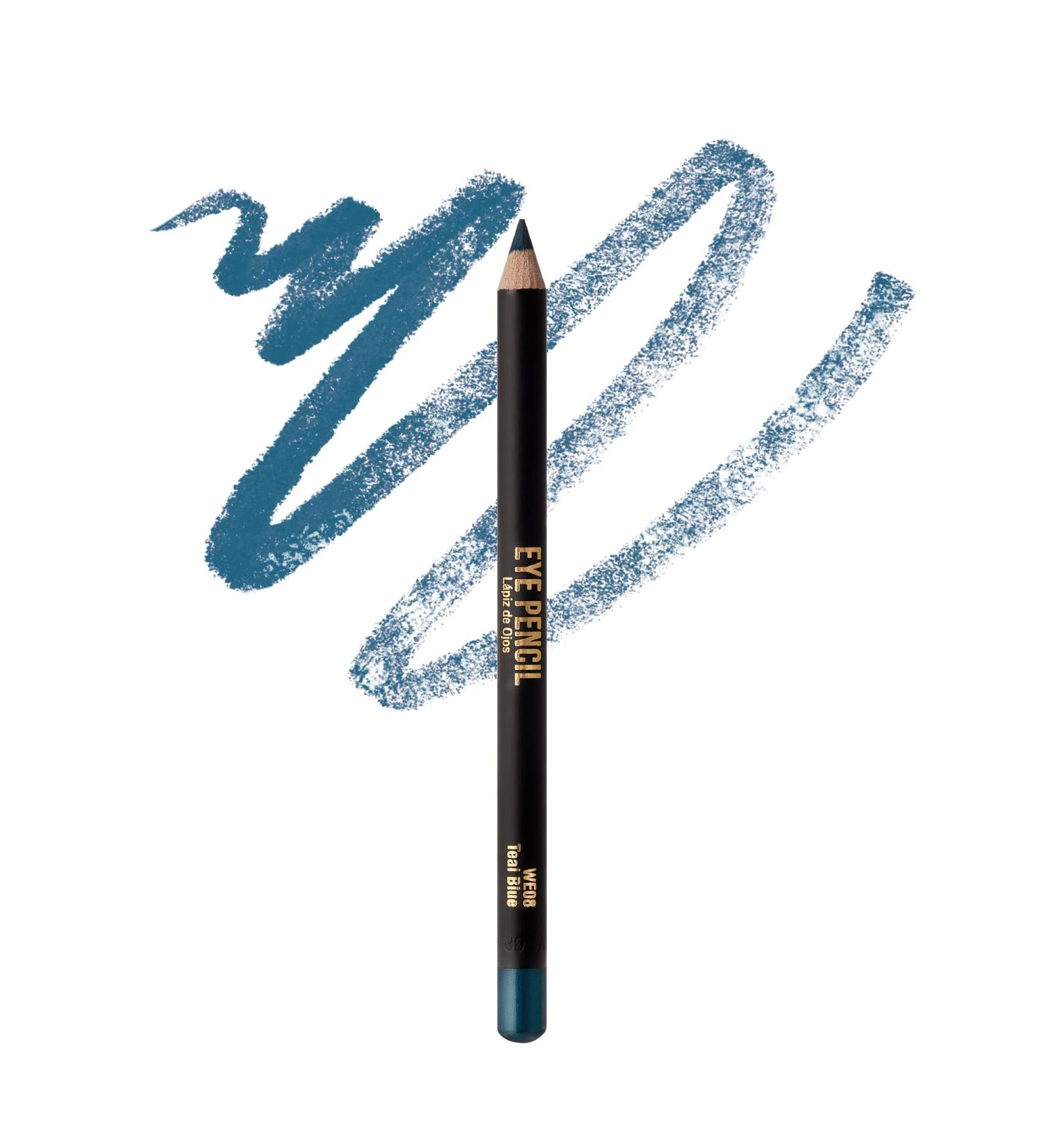 kiss new york Professional Slim Eye Pencil | Creamy Soft Eyeliner in Teal Blue | Long-Lasting Water-Resistant Formula for Natural Eye Makeup - Buy Online on GoSupps.com