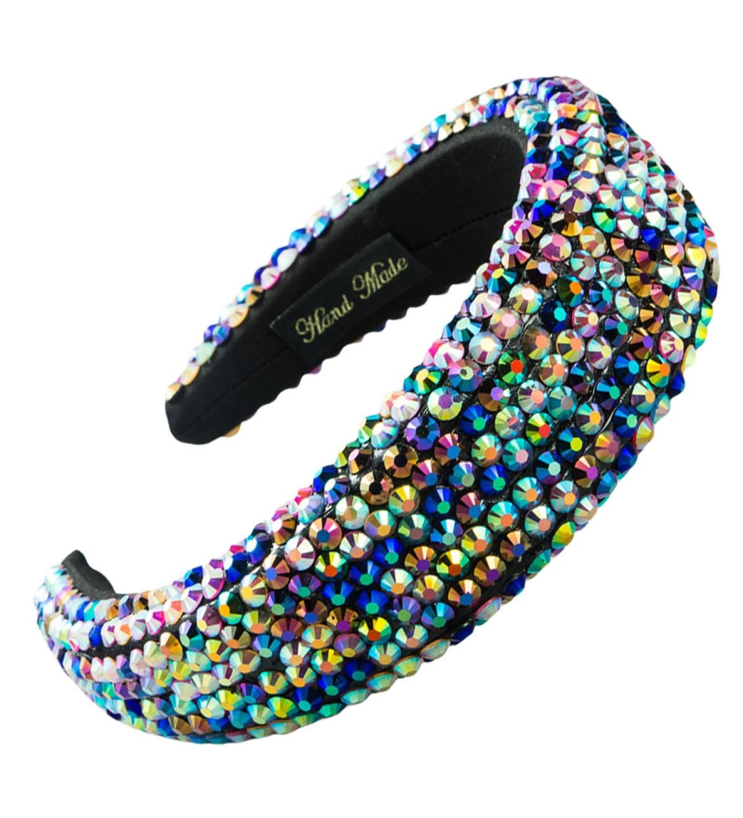 scicent Alice Bands Adult Women Vintage Baroque Headband Glitter Bling Sequin Hairbands Embellished Hair Band Fancy Crystal Head Bands for Girls Wedding Hair Accessories- 26917 - Buy Online on GoSupps.com