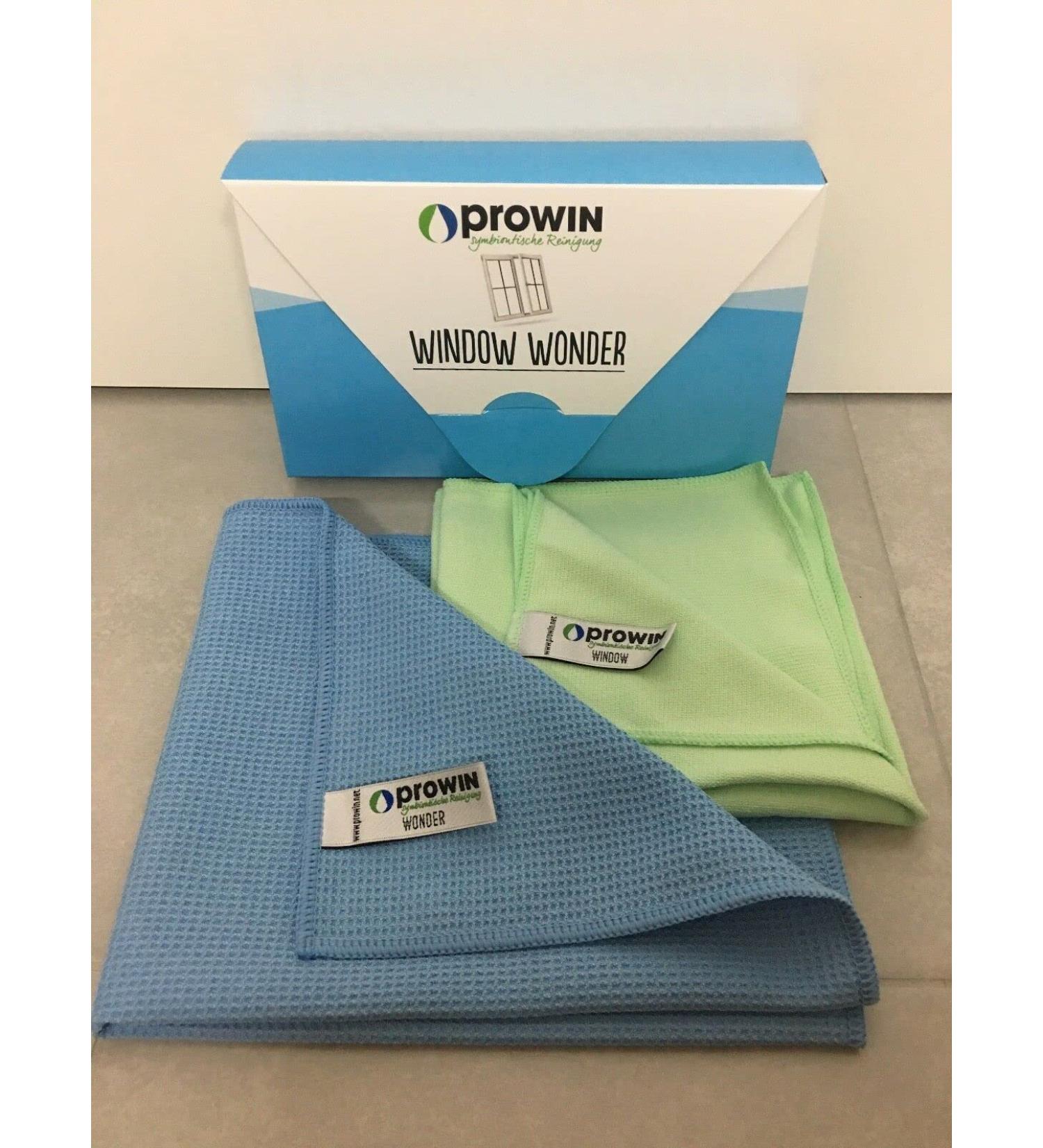 ProWIN Window Wonder - High gloss set microfiber