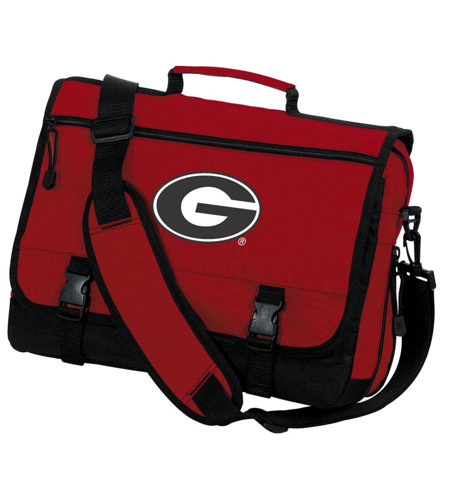 Georgia Bulldogs University Messenger Bag | Officially Licensed Laptop Bag - Buy Online on GoSupps.com