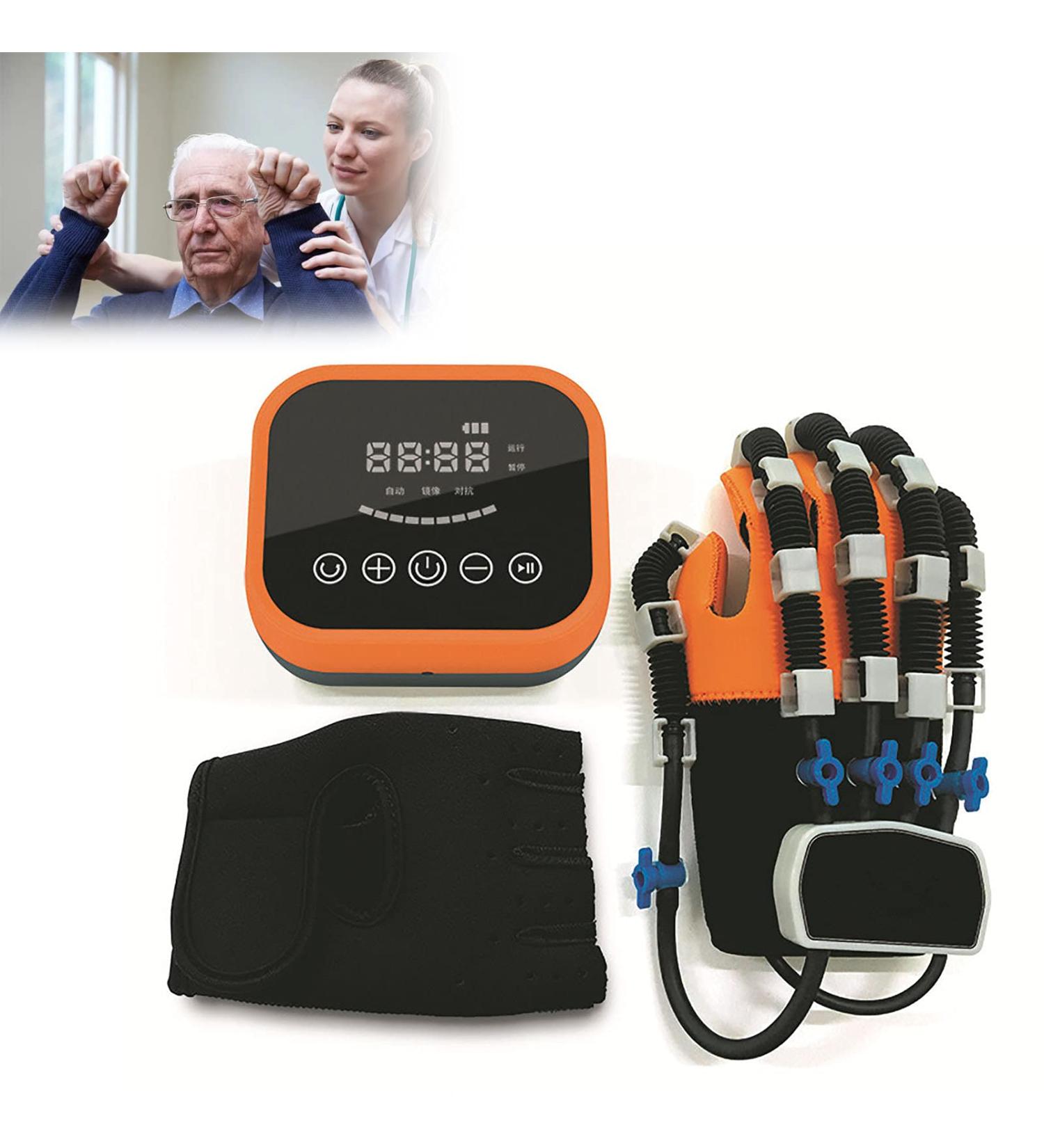 ZZBB Hand Stroke Hemiplegia Rehabilitation Training Equipment Finger Orthoses Stretching Functional Grip Right-hand Medium - Buy Online on GoSupps.com