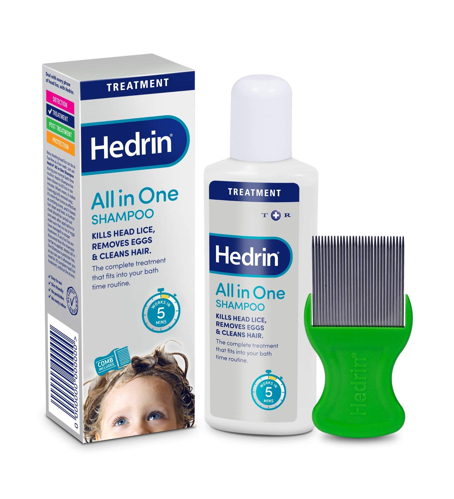 Hedrin All in One Shampoo - Effective Lice Treatment | Buy Online - Buy Online on GoSupps.com