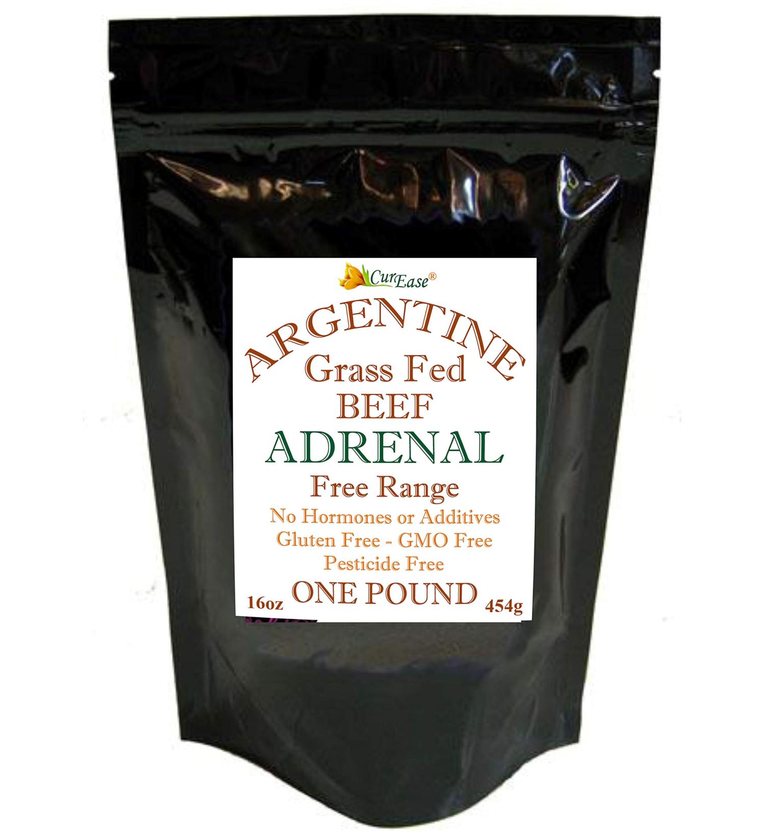 CurEase Argentine Beef Adrenal Powder Pound 16oz - Buy Online on GoSupps.com
