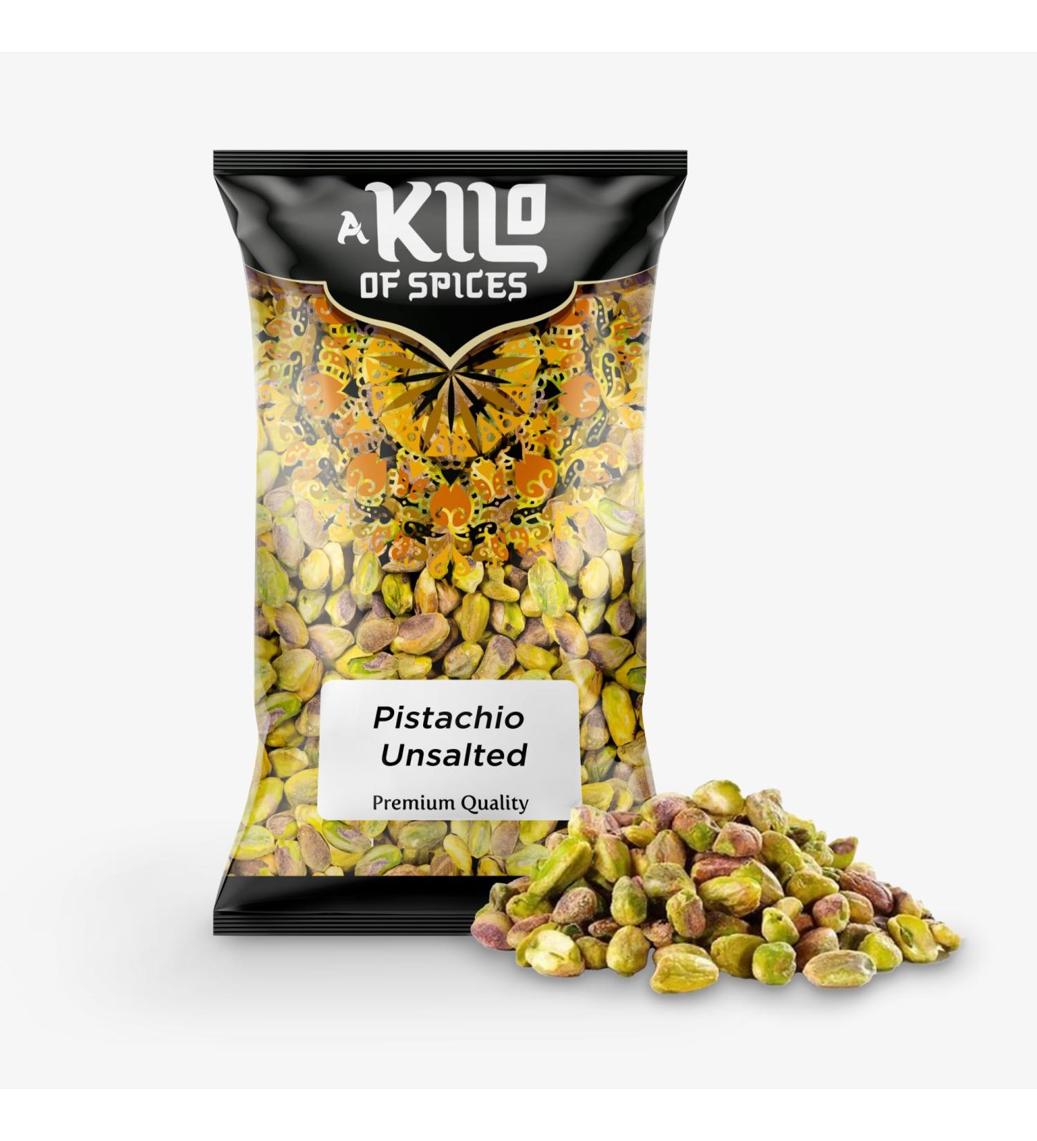 Unsalted Pistachio Kernels Whole (1kg)
