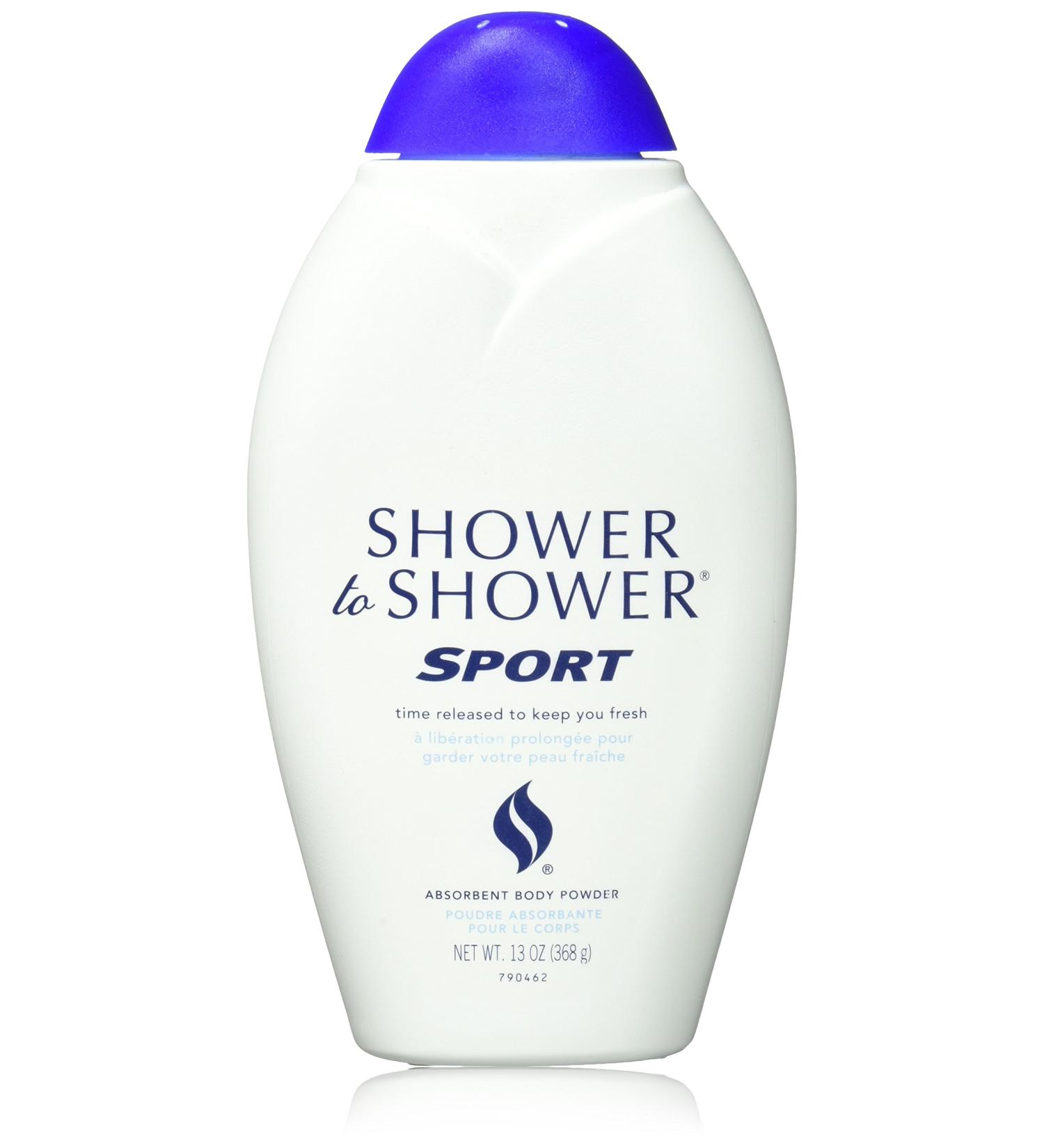SHOWER TO SHOWER Body Powder  Sport 13 oz