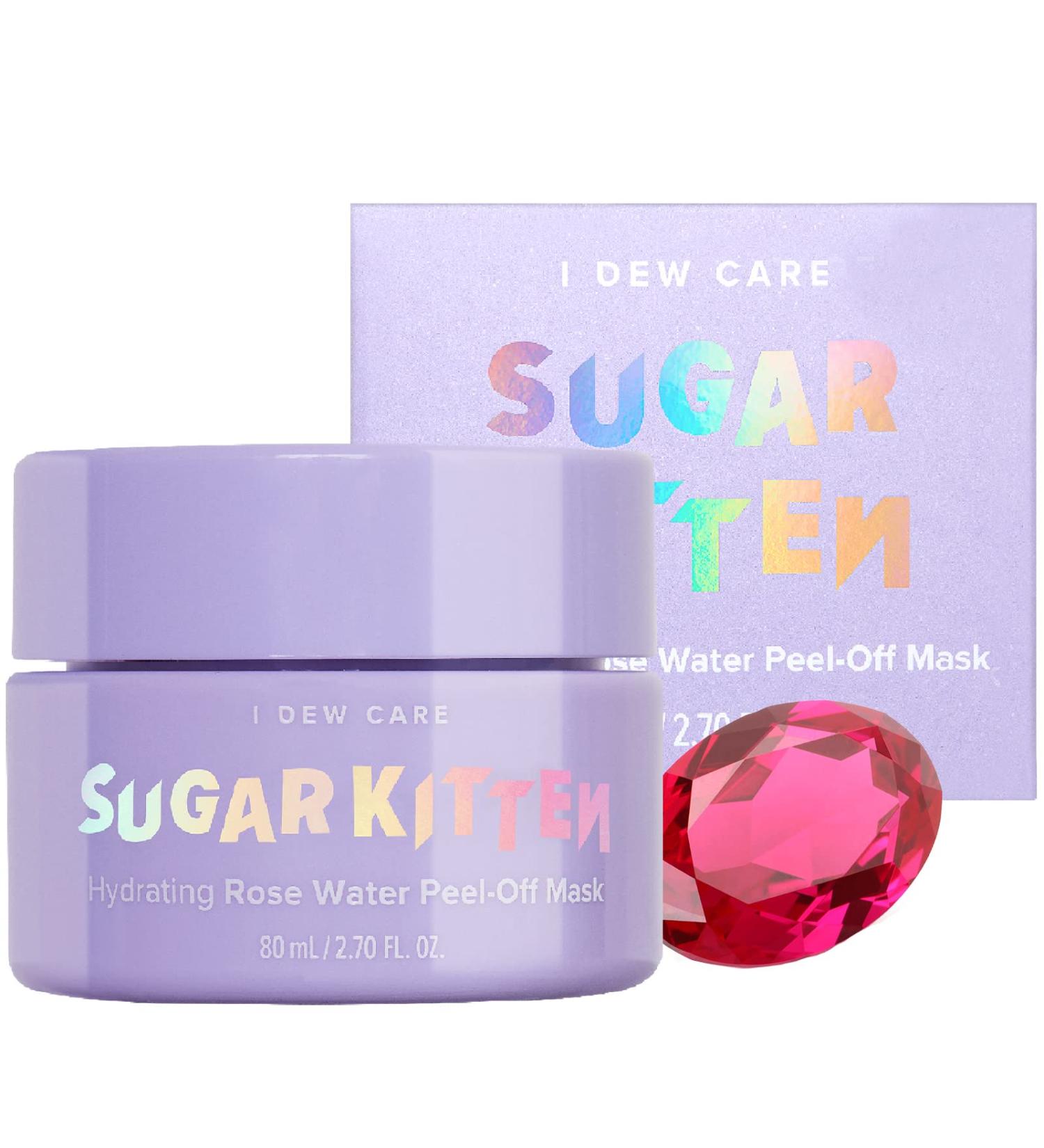 I DEW CARE Sugar Kitten Peel-off Mask | Hydrating Face Mask with Hyaluronic Acid 2.70 Fl Oz - Buy Online on GoSupps.com