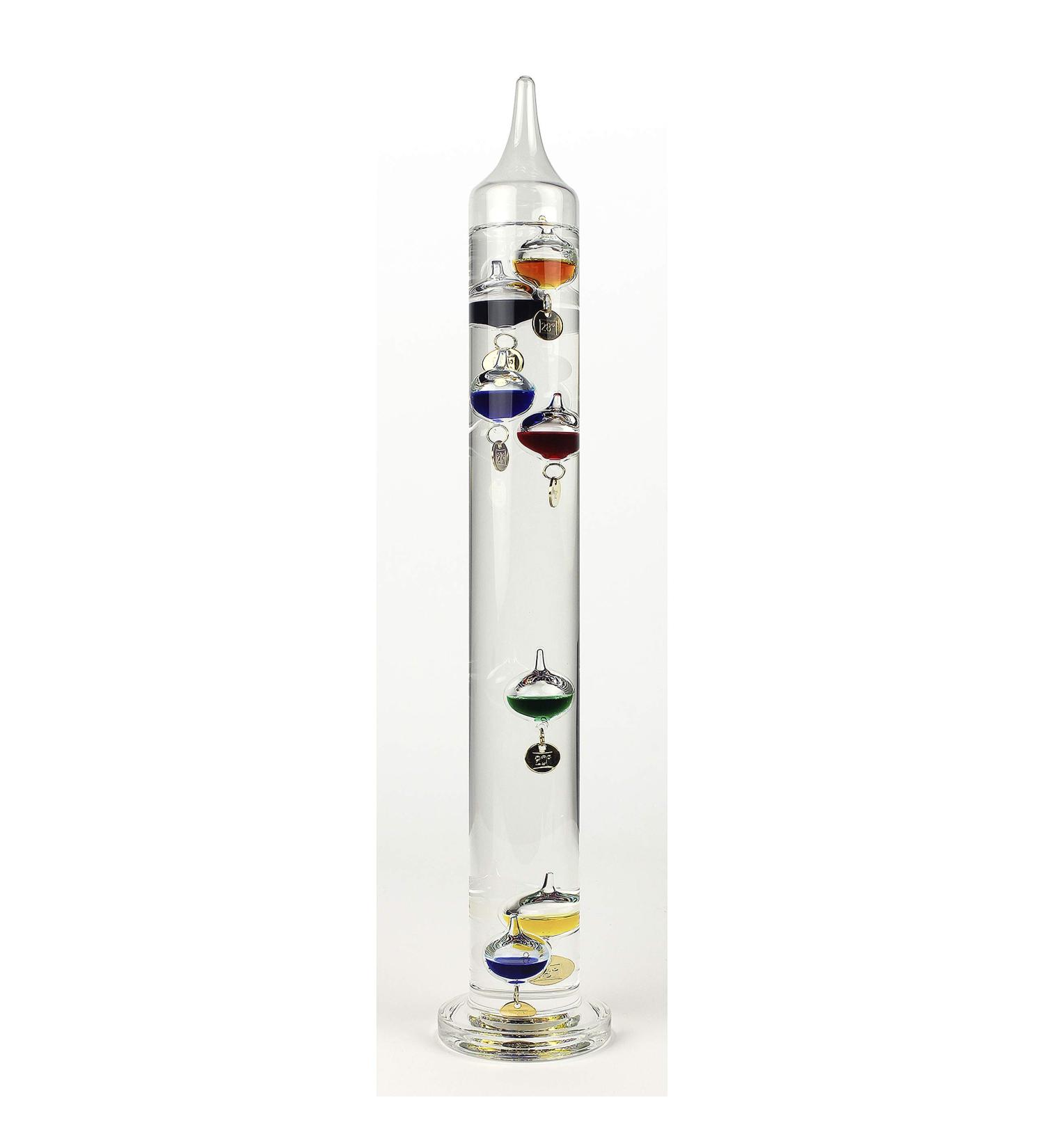 Buy Nauticalia Galileo Thermometer - 43 cm Multicoloured with 7 Floating Balls | International Shipping Available - Buy Online on GoSupps.com
