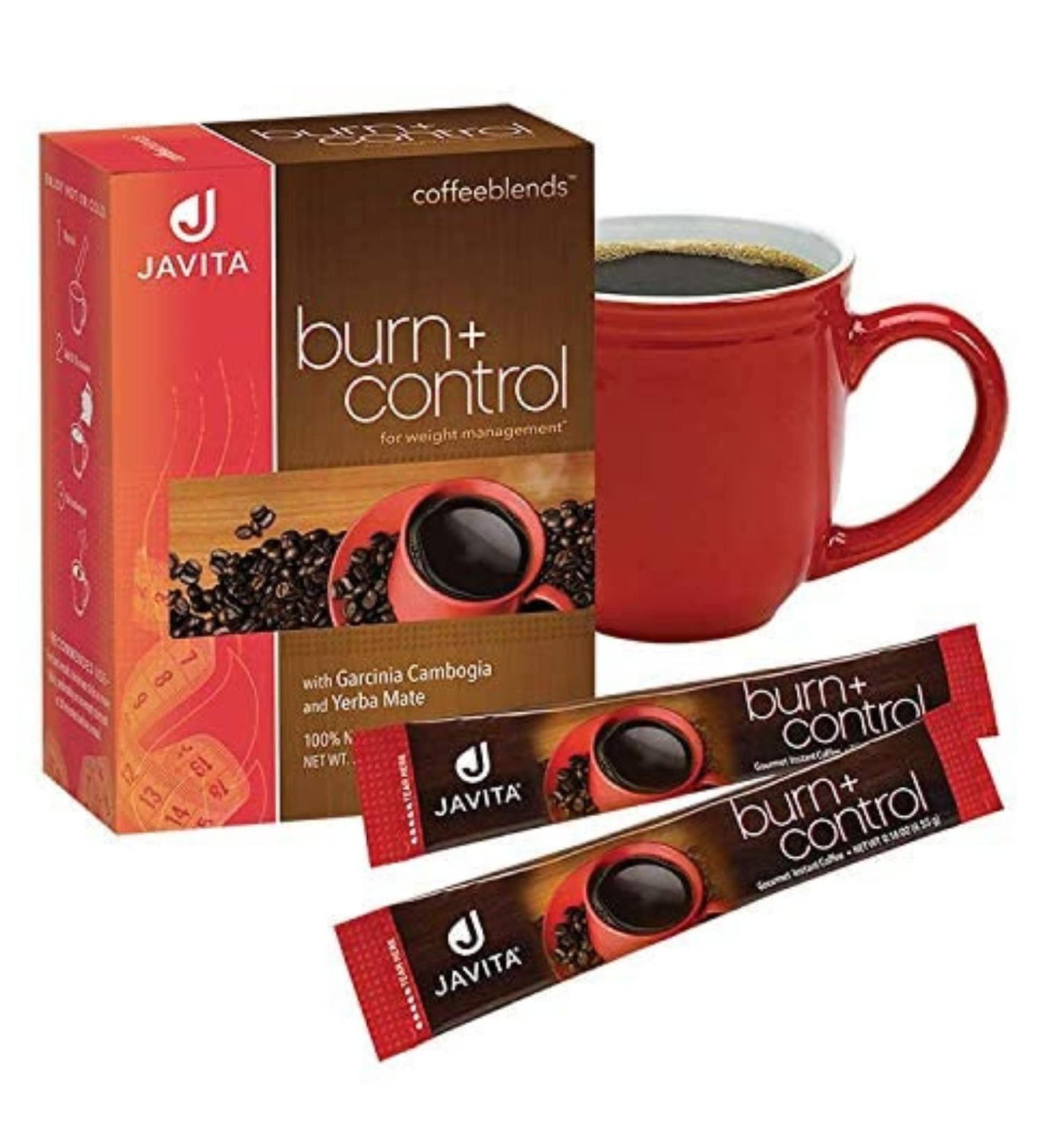 Premium Burn + Control Coffee with Garcinia Cambogia & Yerba Mate for Weight Management - 24 Count - Buy Online on GoSupps.com