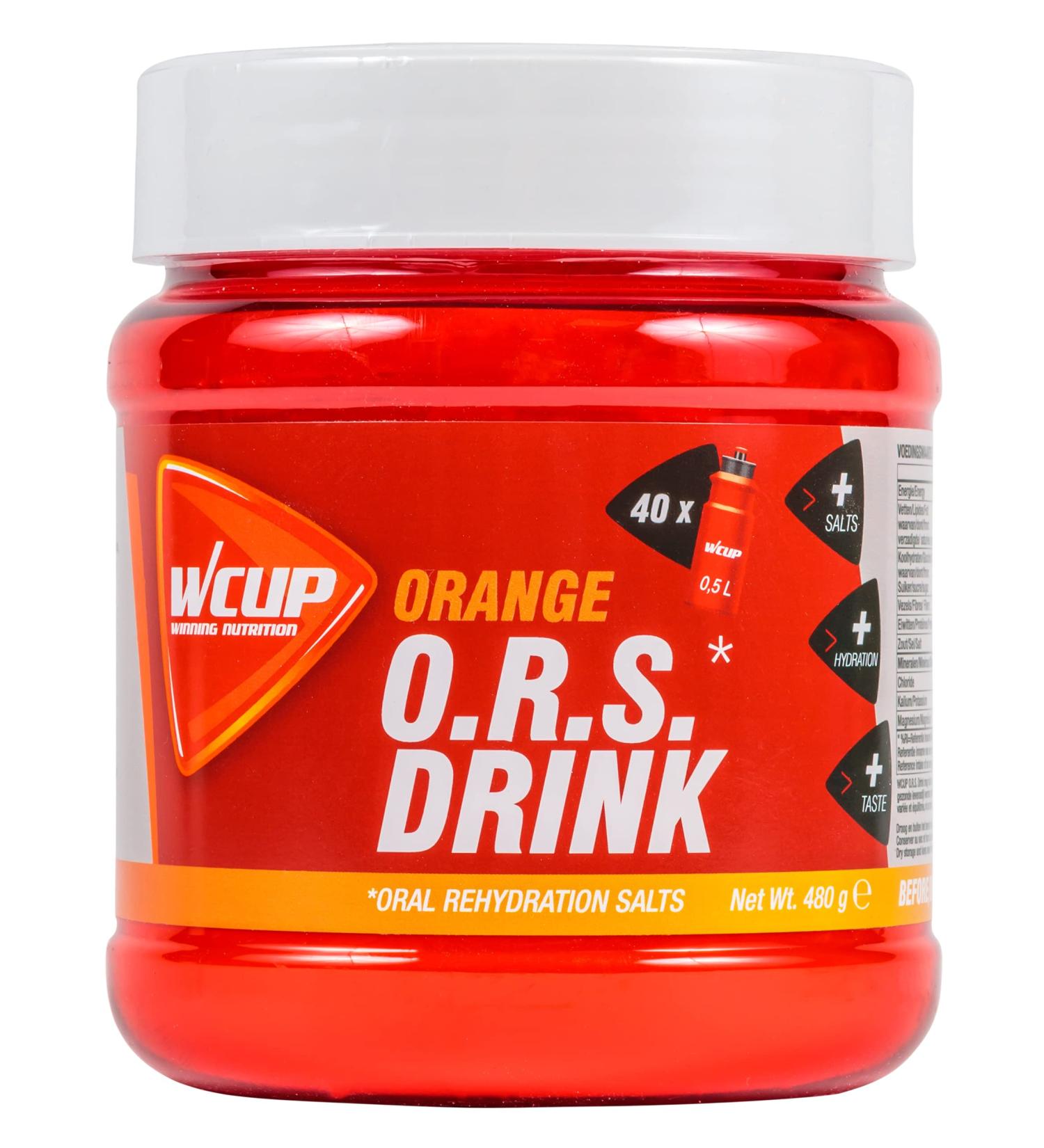 Wcup ORS Drink Orange 480 Gram