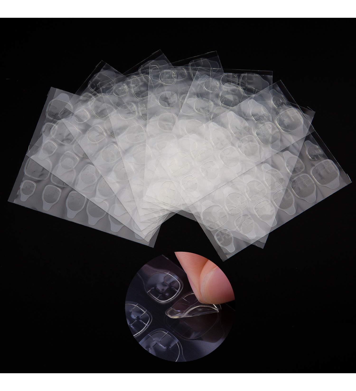 Savita Double Sided Nail Adhesive Tabs - 600 Pcs Waterproof Jelly Glue Stickers for Fake Nails - Buy Online on GoSupps.com