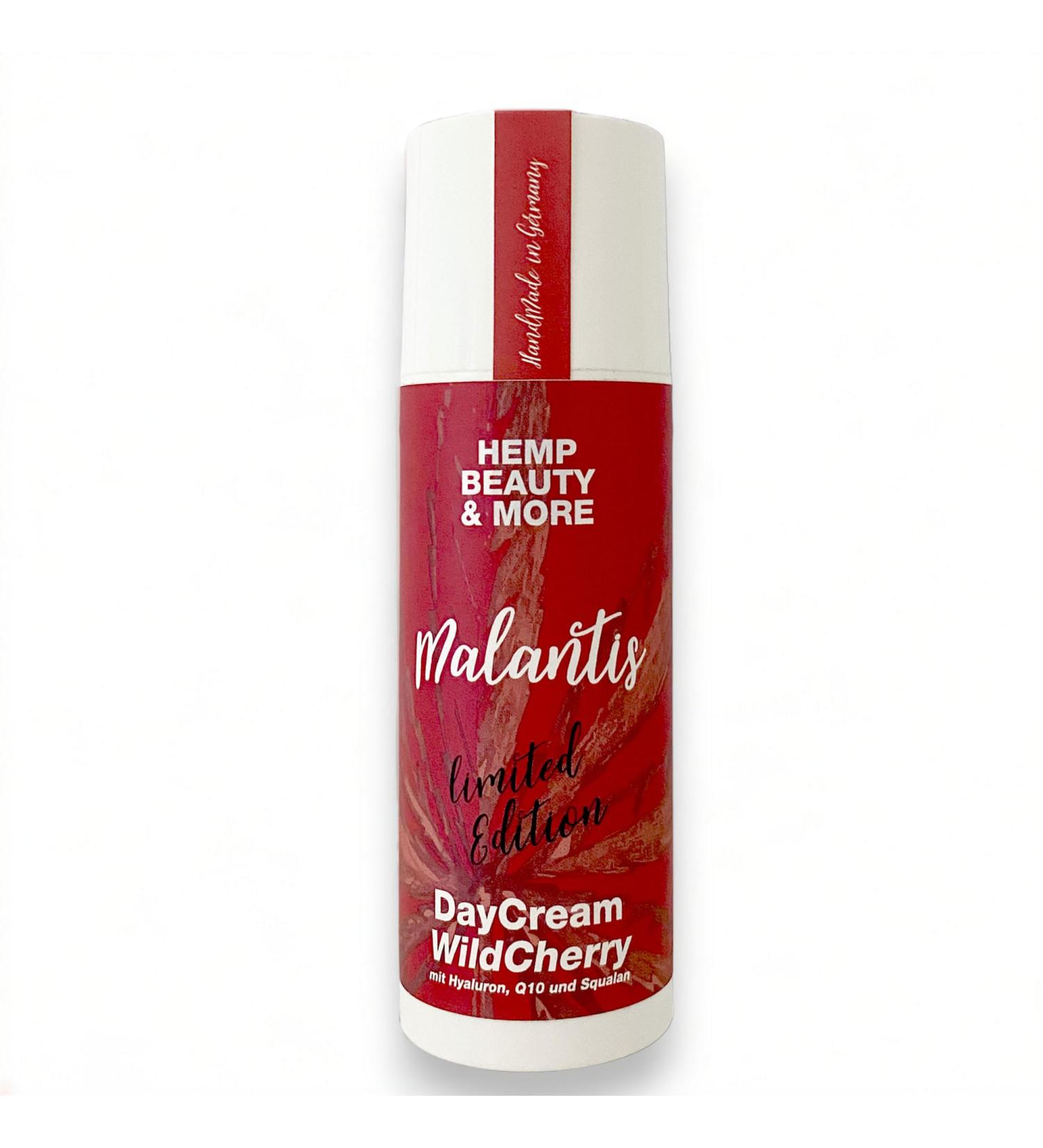  Malantis Malantis DayCream WildCherry Day Cream with Hyaluronic Acid Q10 & Squalane 50ml - Buy Online on GoSupps.com